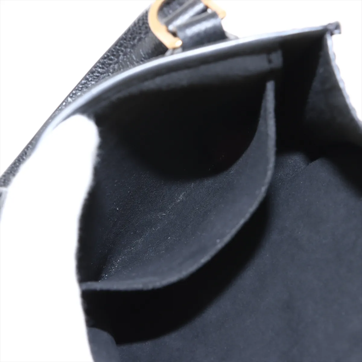 Monogram Empreinte Petite Sac Plat M80478 Black (RFID detected) — view 9