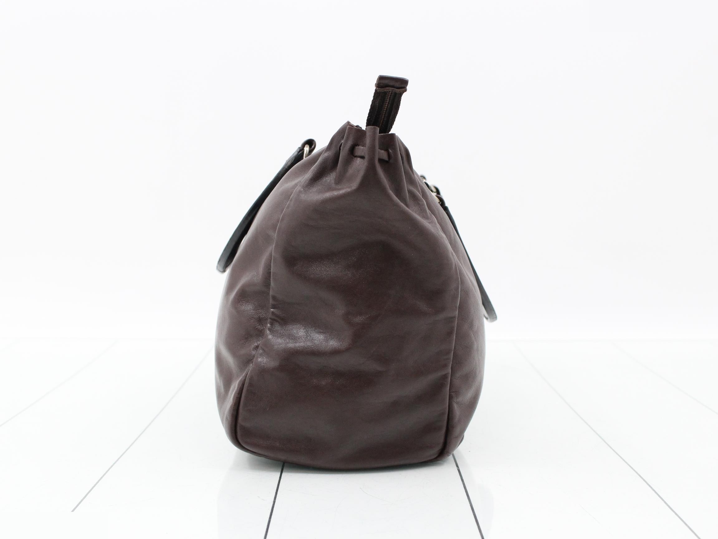 Other lines: Bags/Handbags, Leather, Brown — view 3