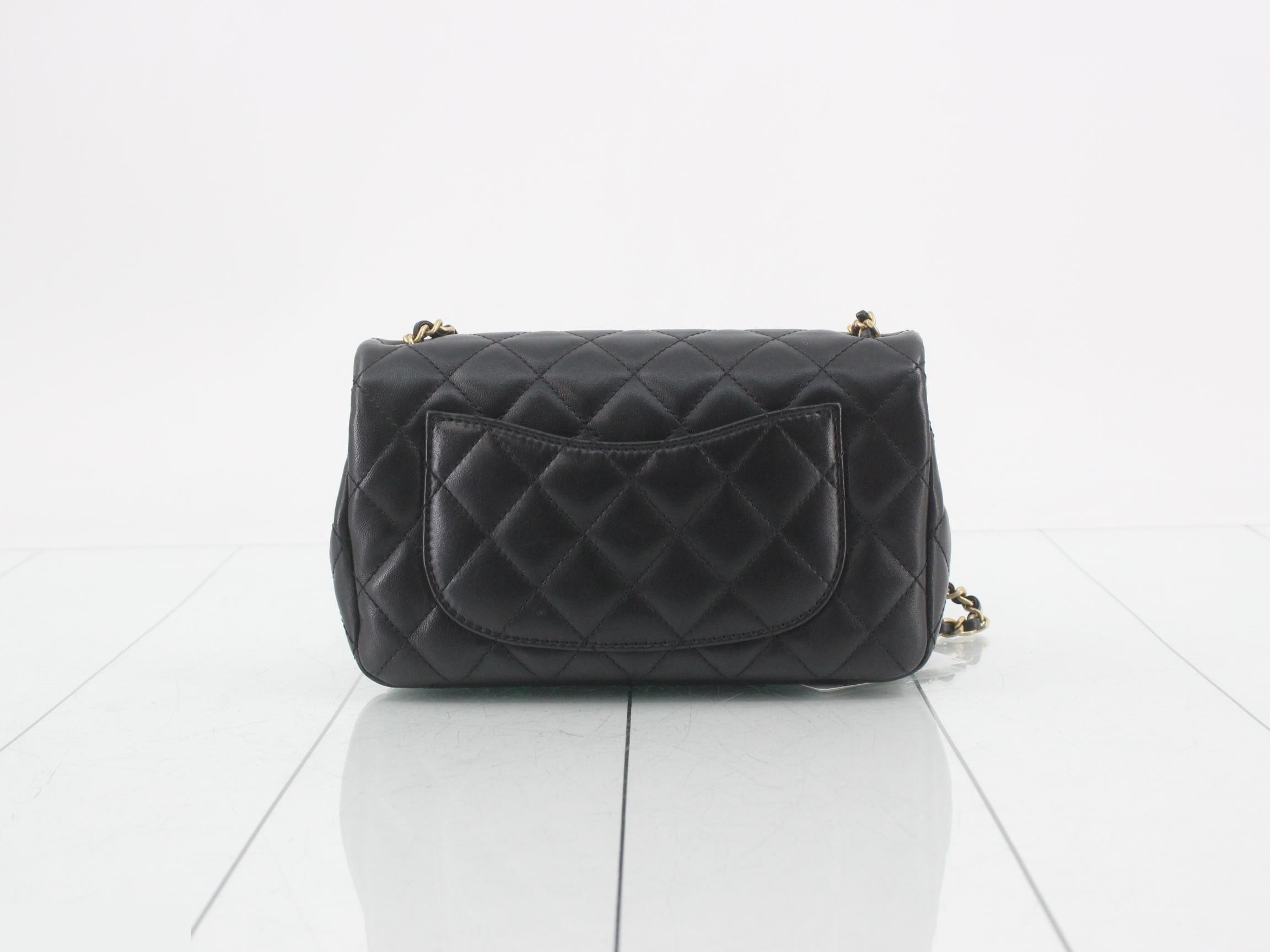 Mini Matelassé Chain Shoulder Bag — view 2