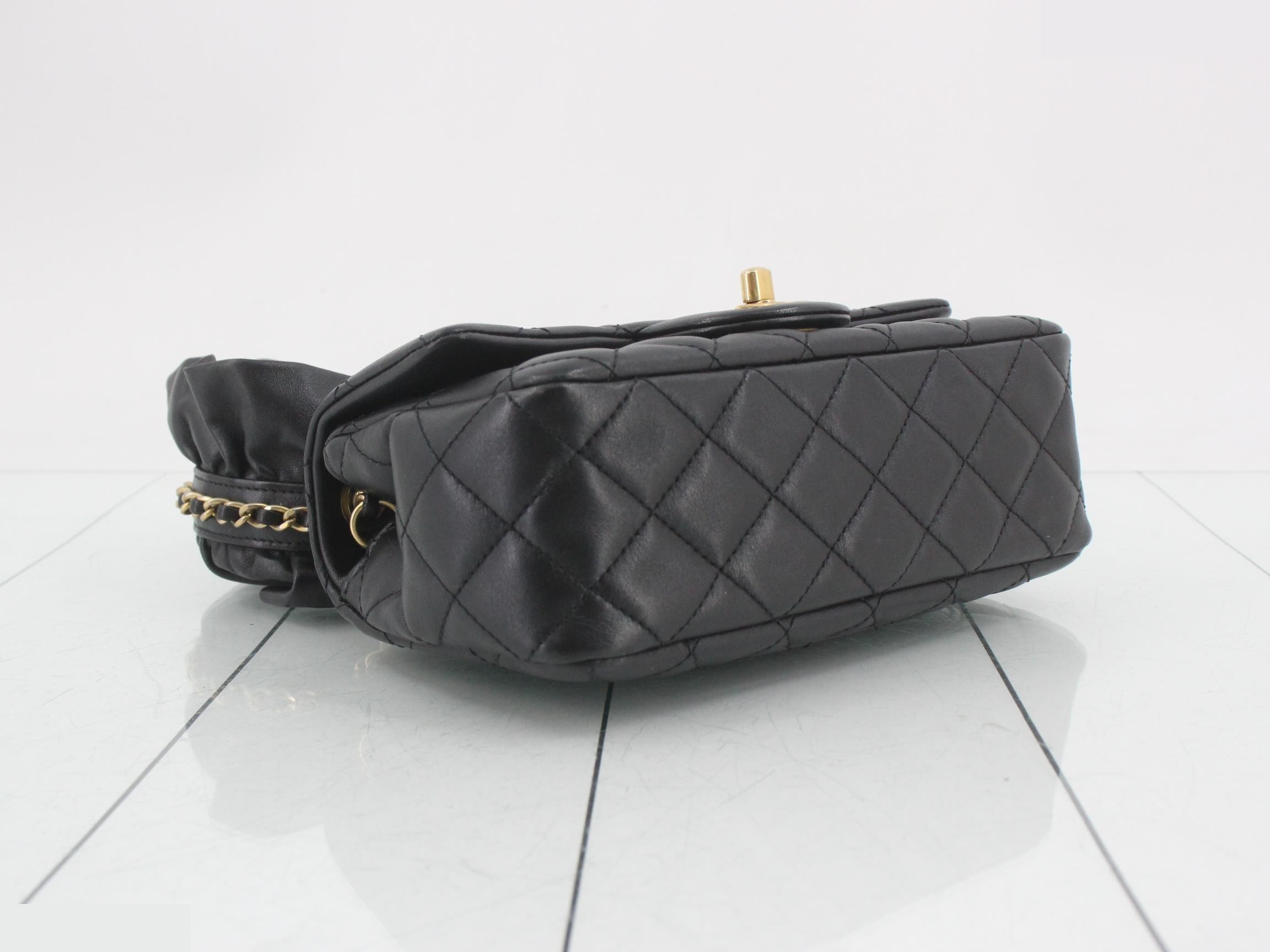 Mini Matelassé Chain Shoulder Bag — view 5