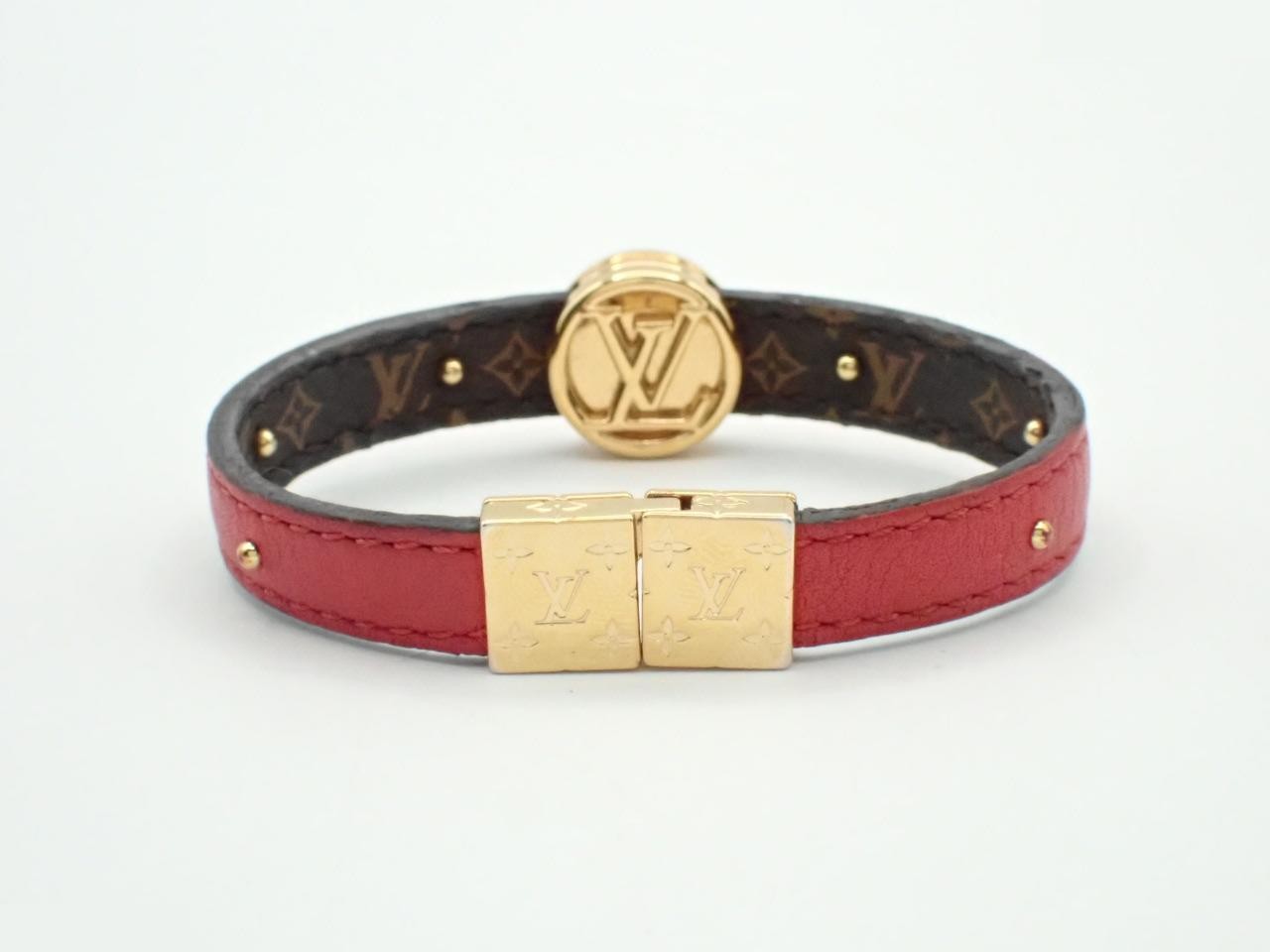 LV Bracelet LV Circle Reversible Monogram Noir M6173E — view 2