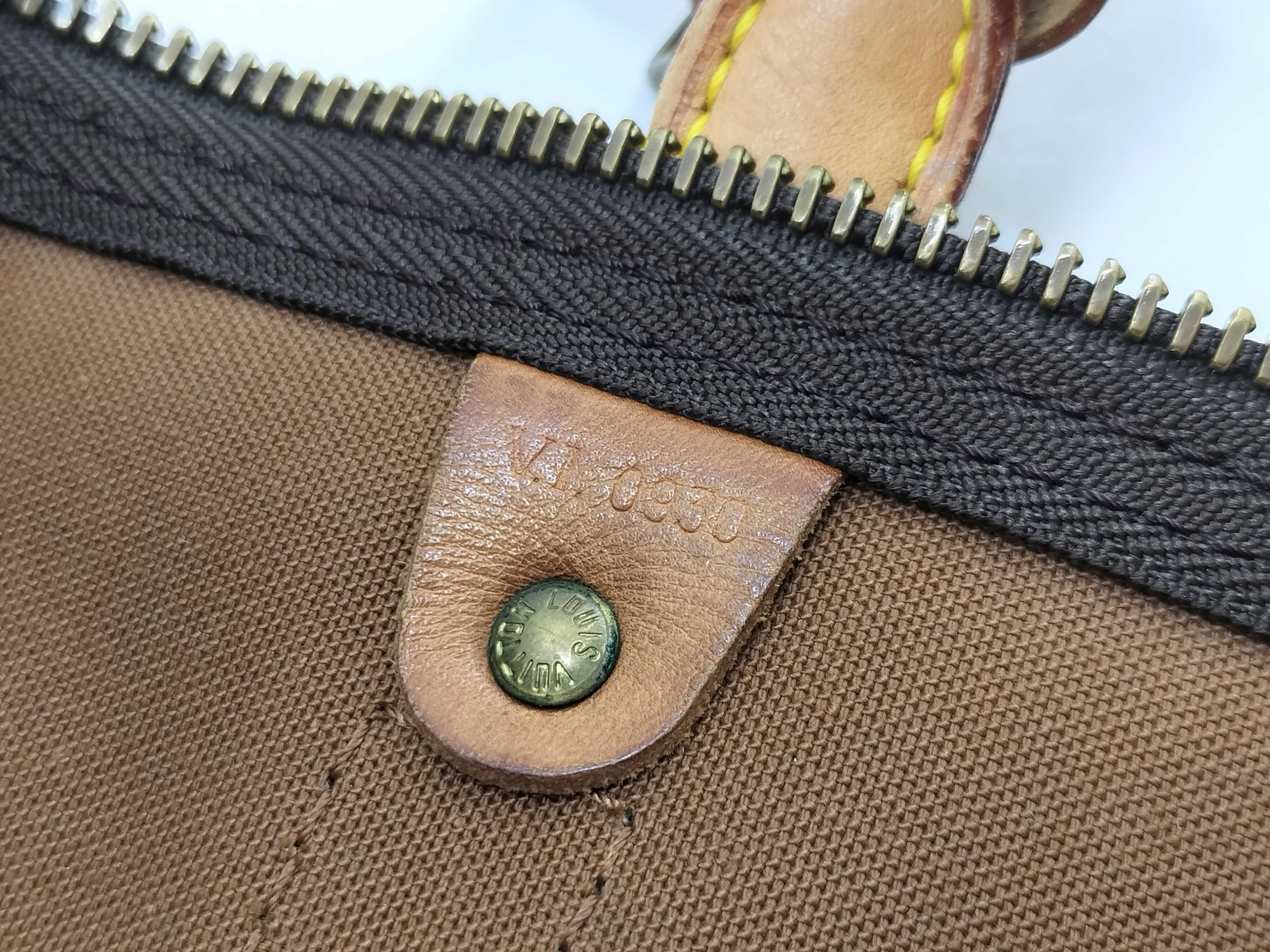 Monogram Vuitton Keepall Bandoulière Boston Bag — view 15