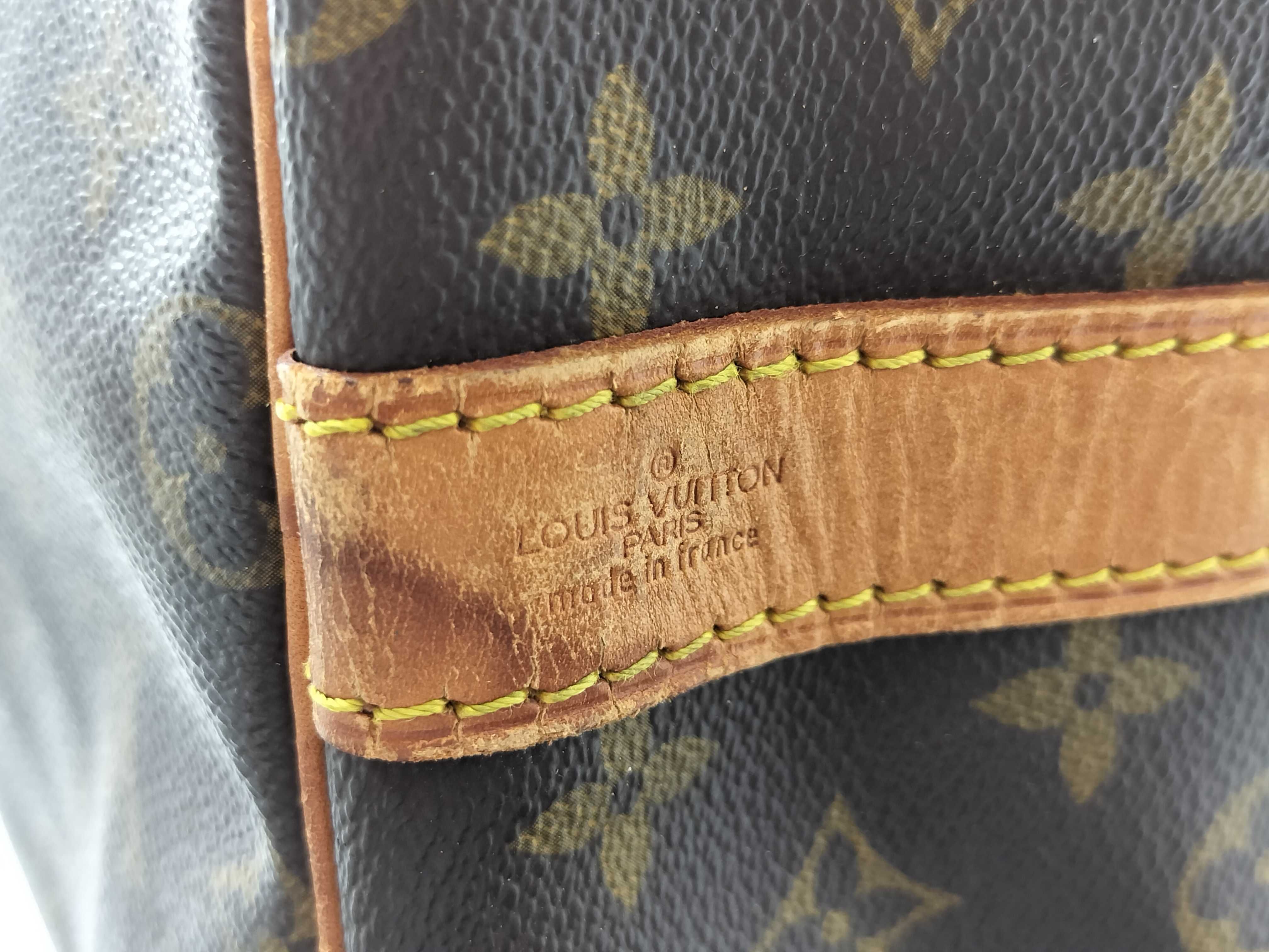 Monogram Vuitton Keepall Bandoulière Boston Bag — view 6