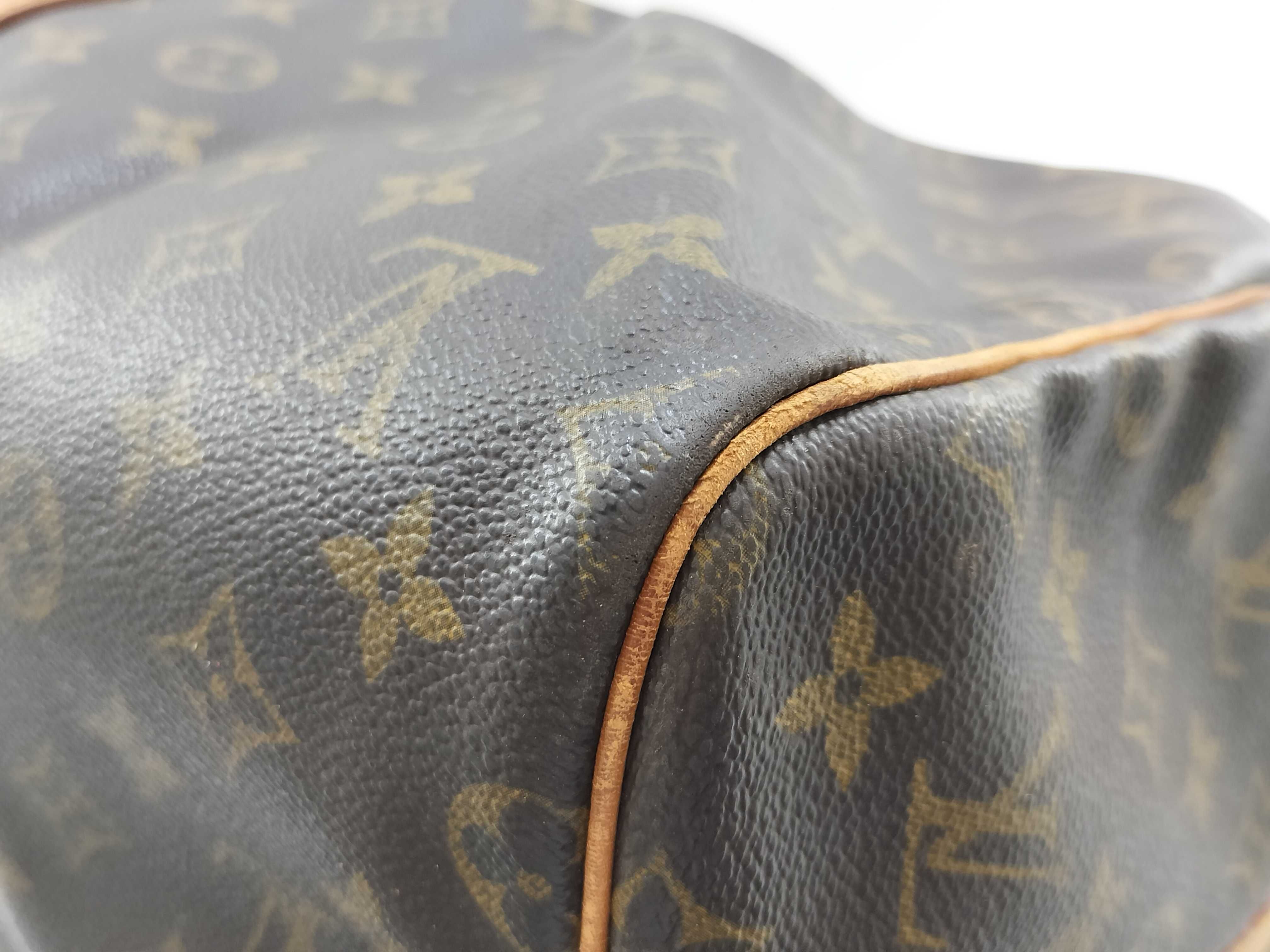 Monogram Vuitton Keepall Bandoulière Boston Bag — view 7