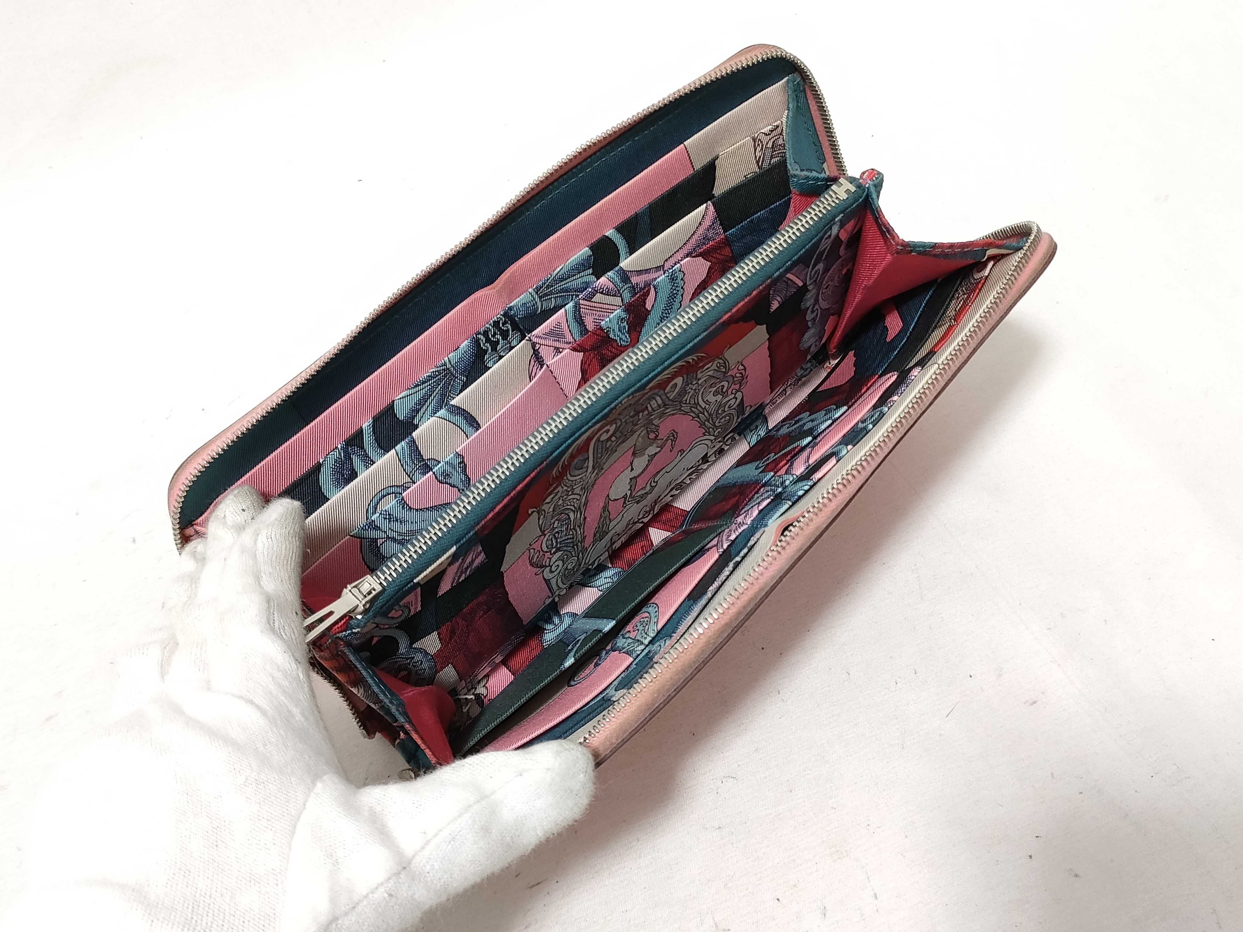 Azap Long Silk In Pink Wallet — view 11