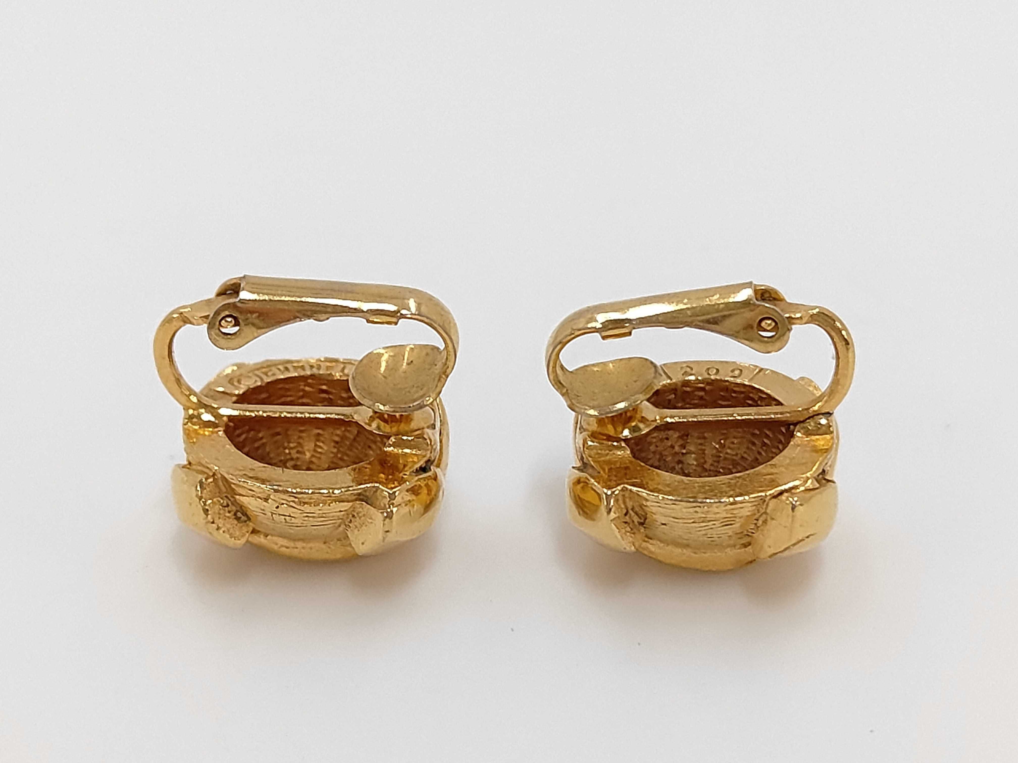 earrings, Coco Mark, gold earrings — view 3