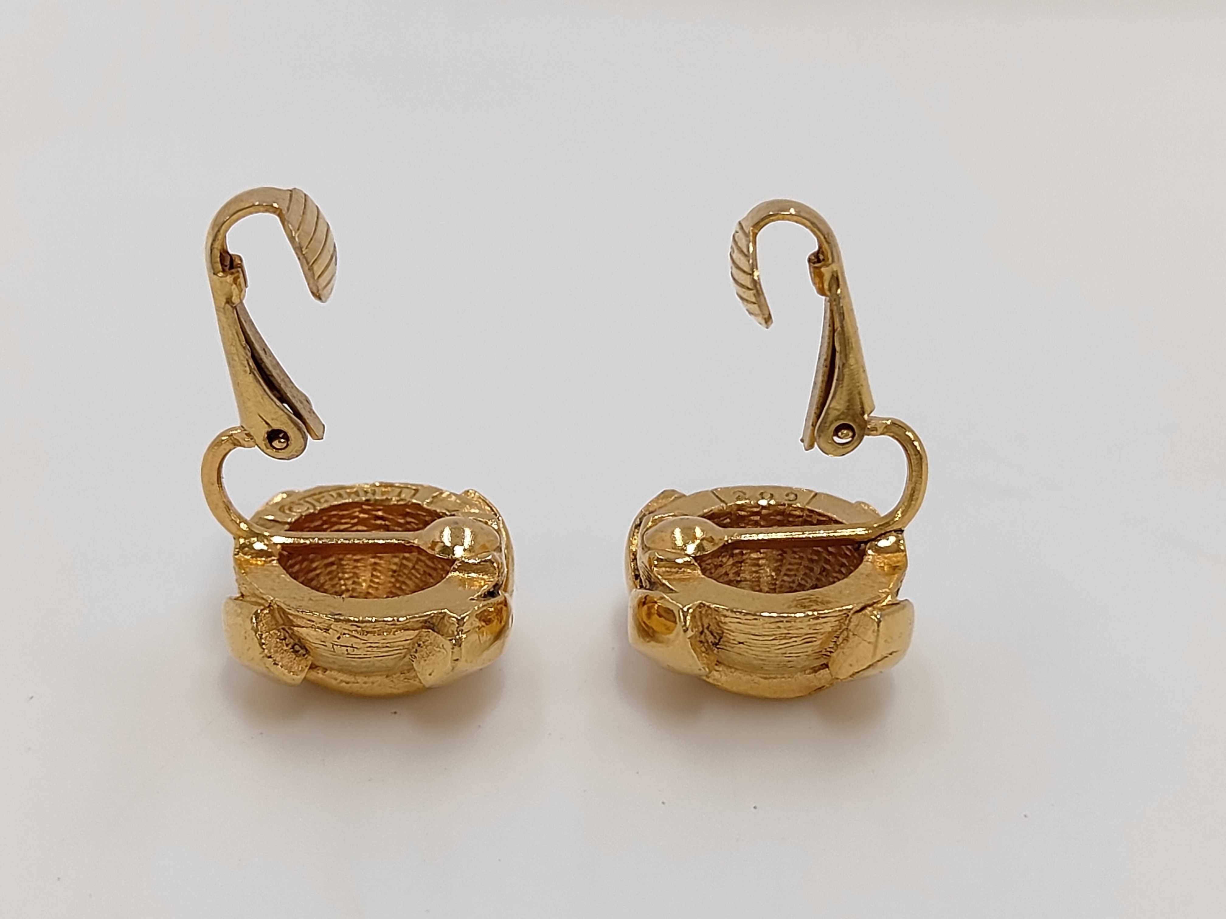 earrings, Coco Mark, gold earrings — view 4