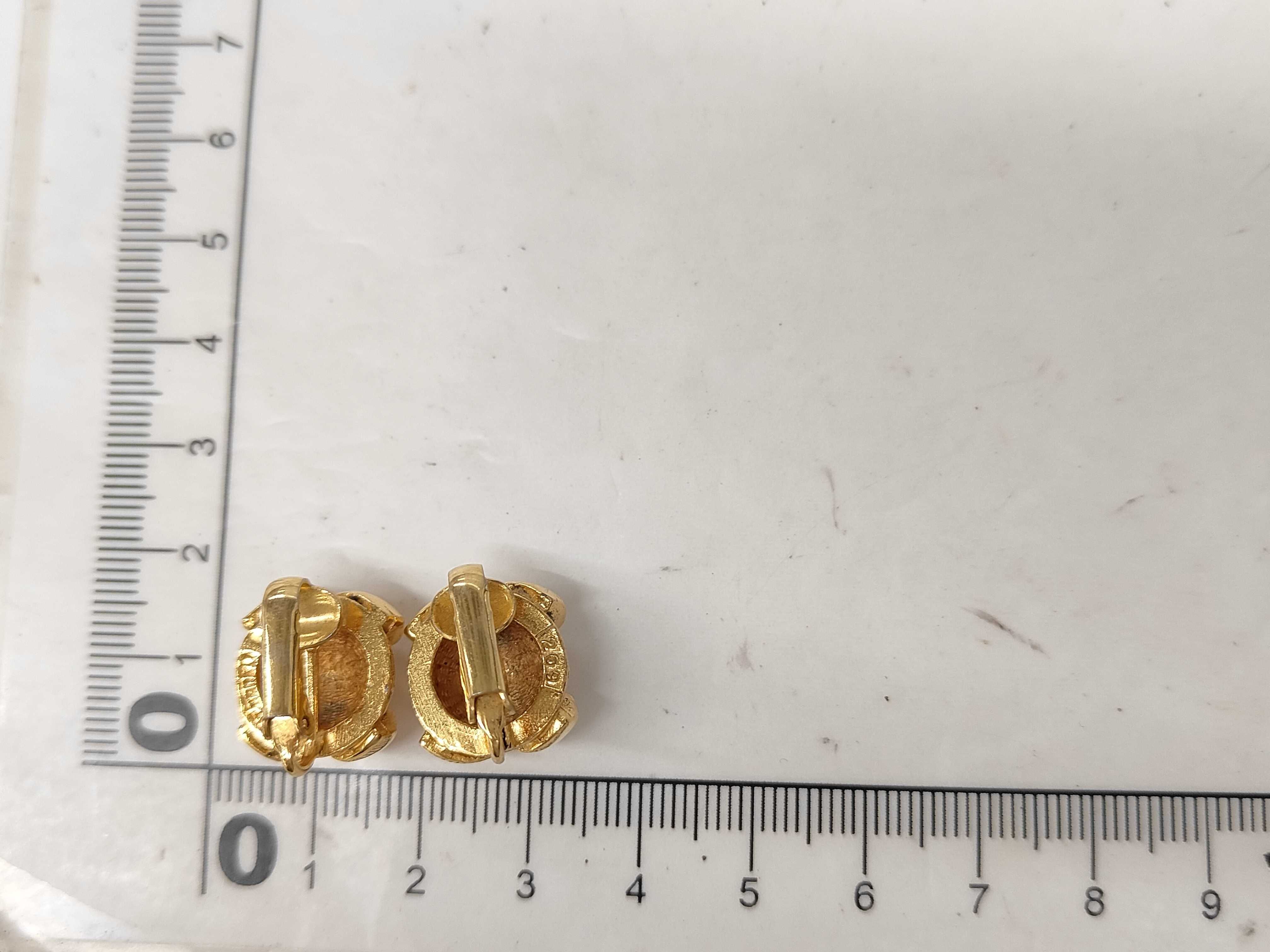 earrings, Coco Mark, gold earrings — view 6