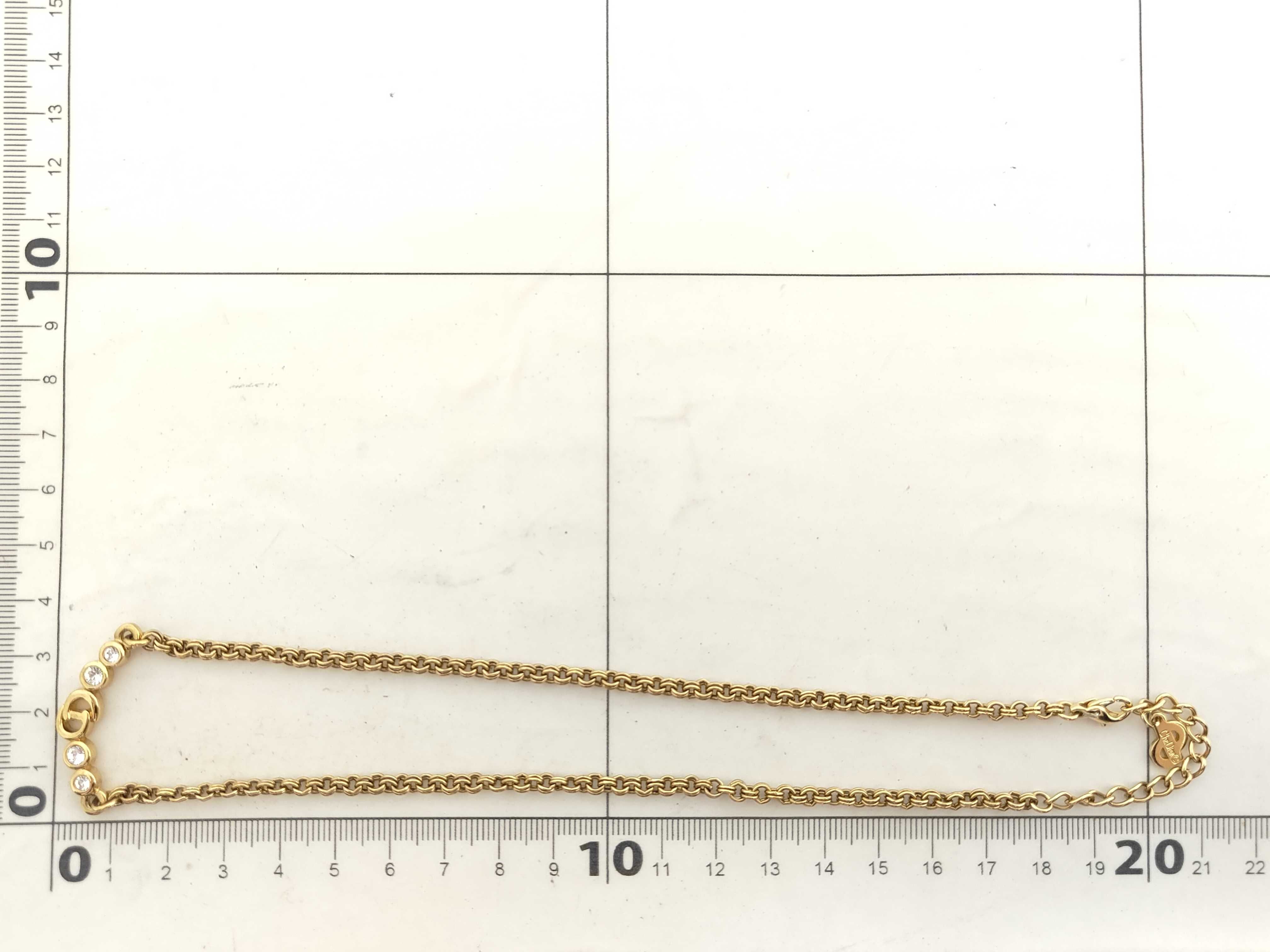 Gold Logo Necklace — view 10