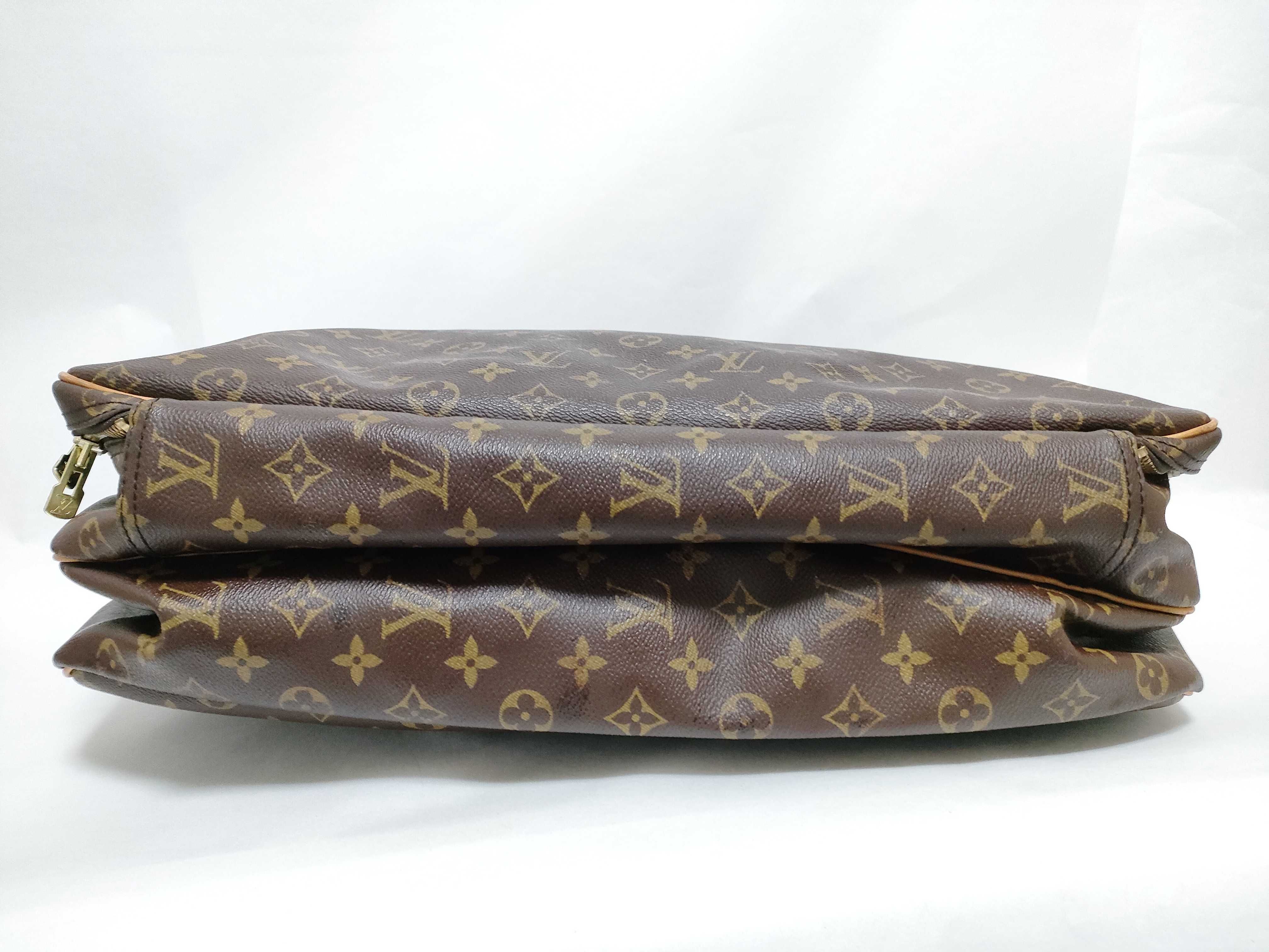 Monogram Louis Vuitton Monogram Alize 24H 2way M41399 VI0935 Carry Bag — view 9