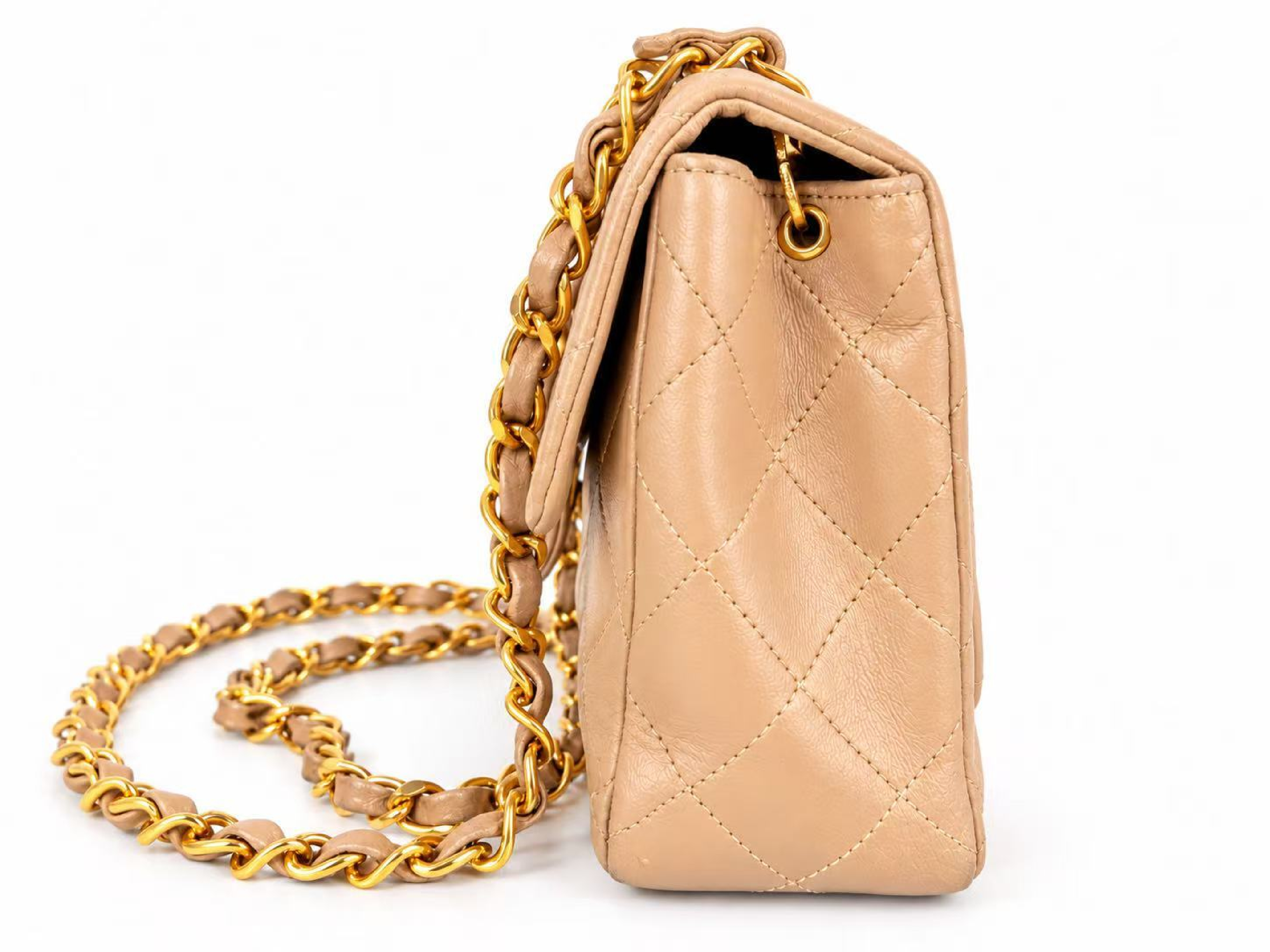 Matelassé 17 Lambskin Shoulder Bag — view 7