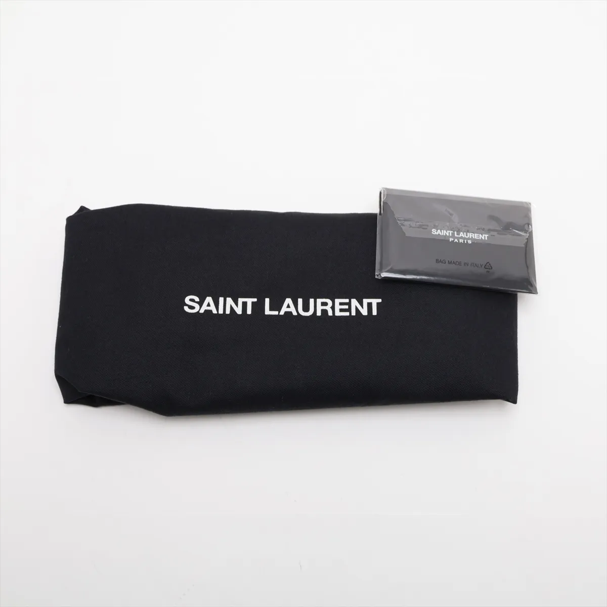 505671 Leather Waist Pouch, Black — view 11