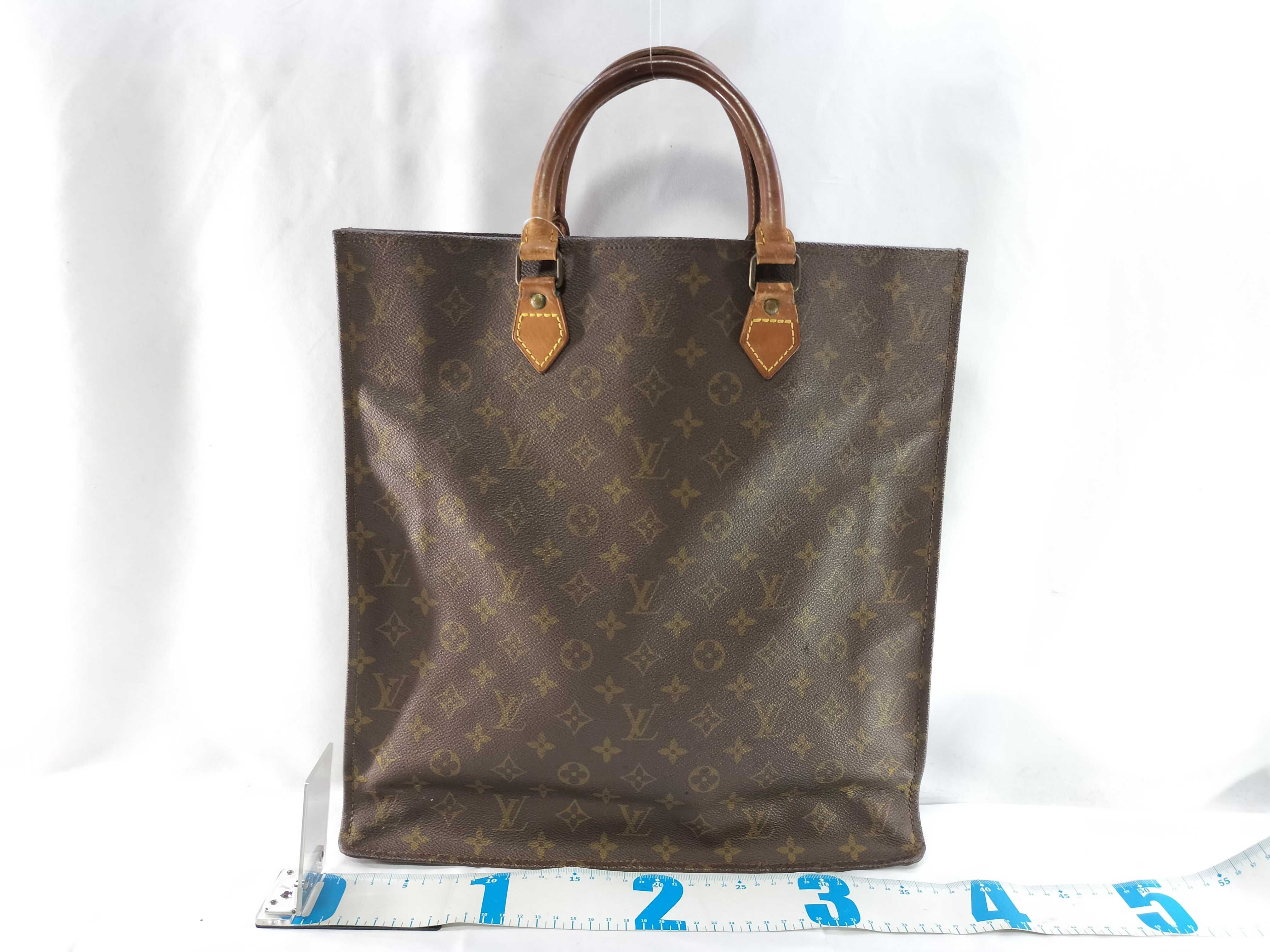 Monogram Sac Plat M51140 Store DMCP Handbag — view 2
