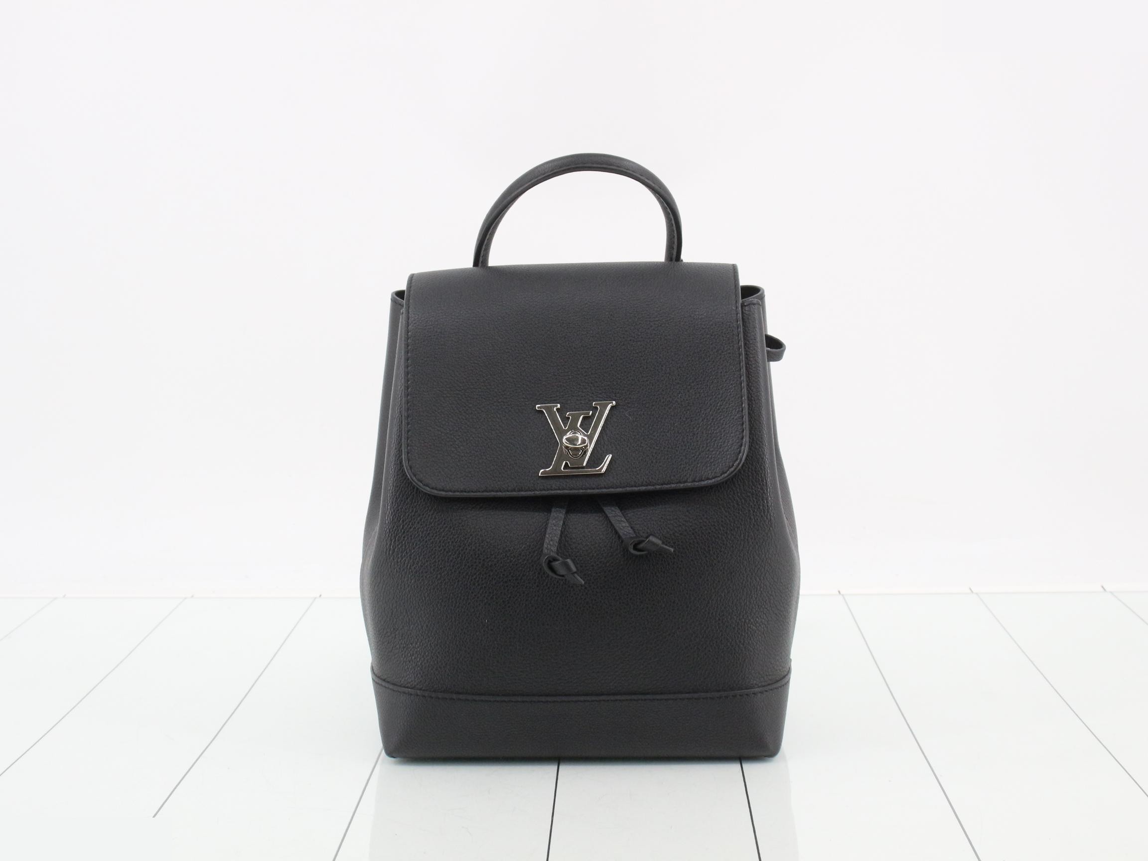 Taurillon Leather Lockme Backpack M41815