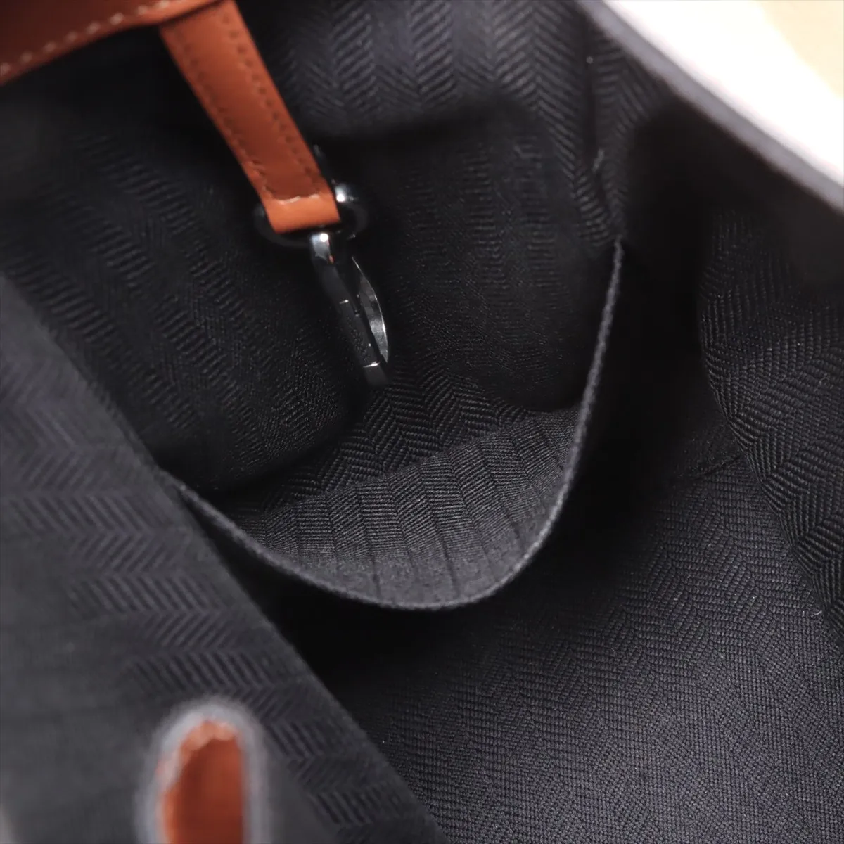 Hammock Small Leather 2WAY Handbag Brown C Mark — view 10
