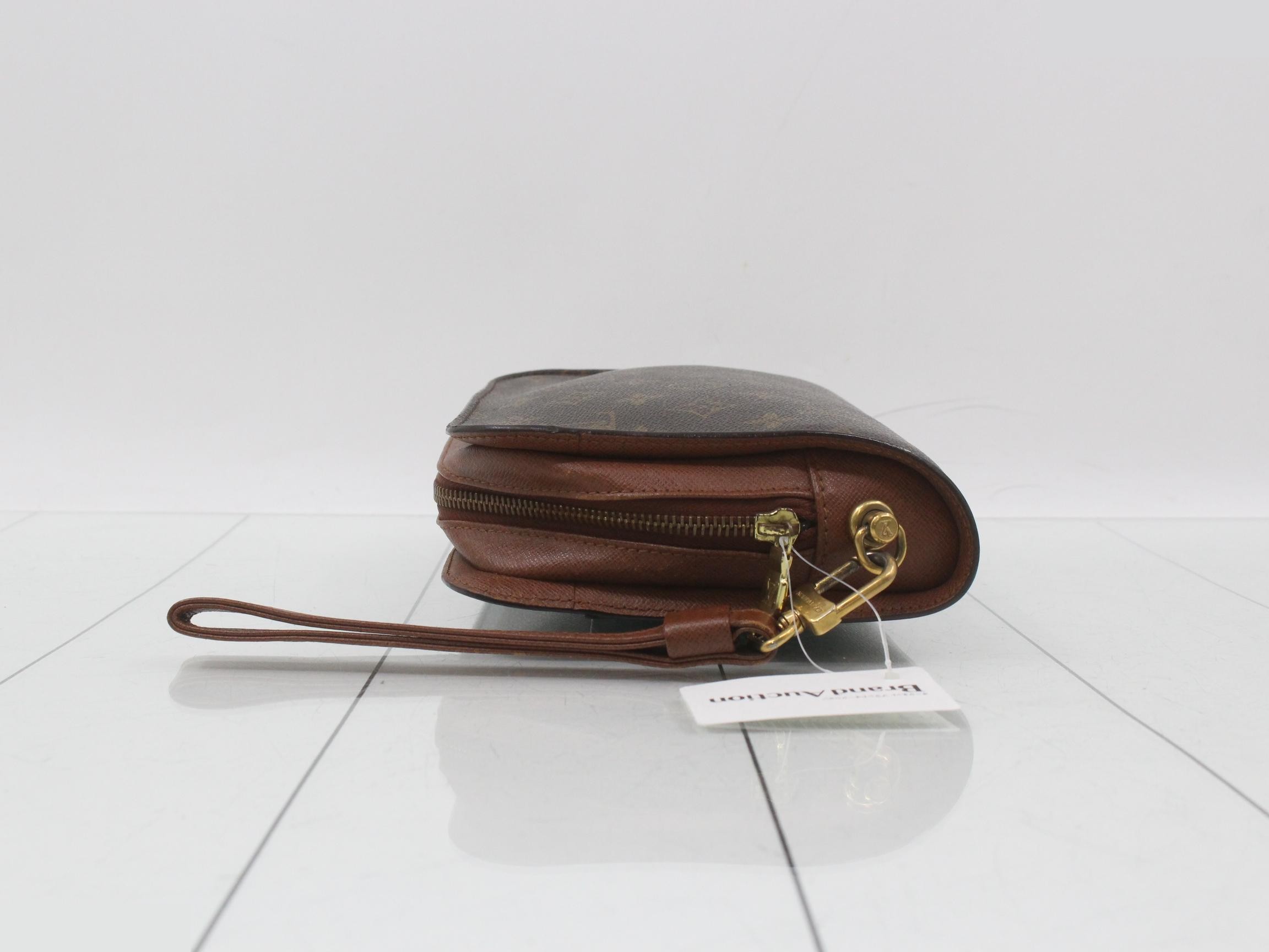 Clutch bag, Orsay, Monogram, M51790, Leather — view 4