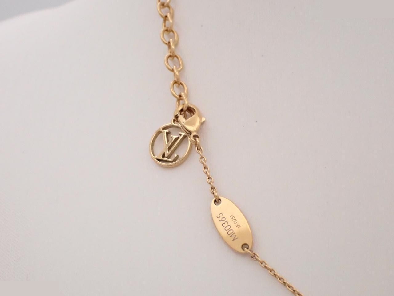 LV Necklace, Collier Louisette Necklace, M00365 LE0251 — view 2