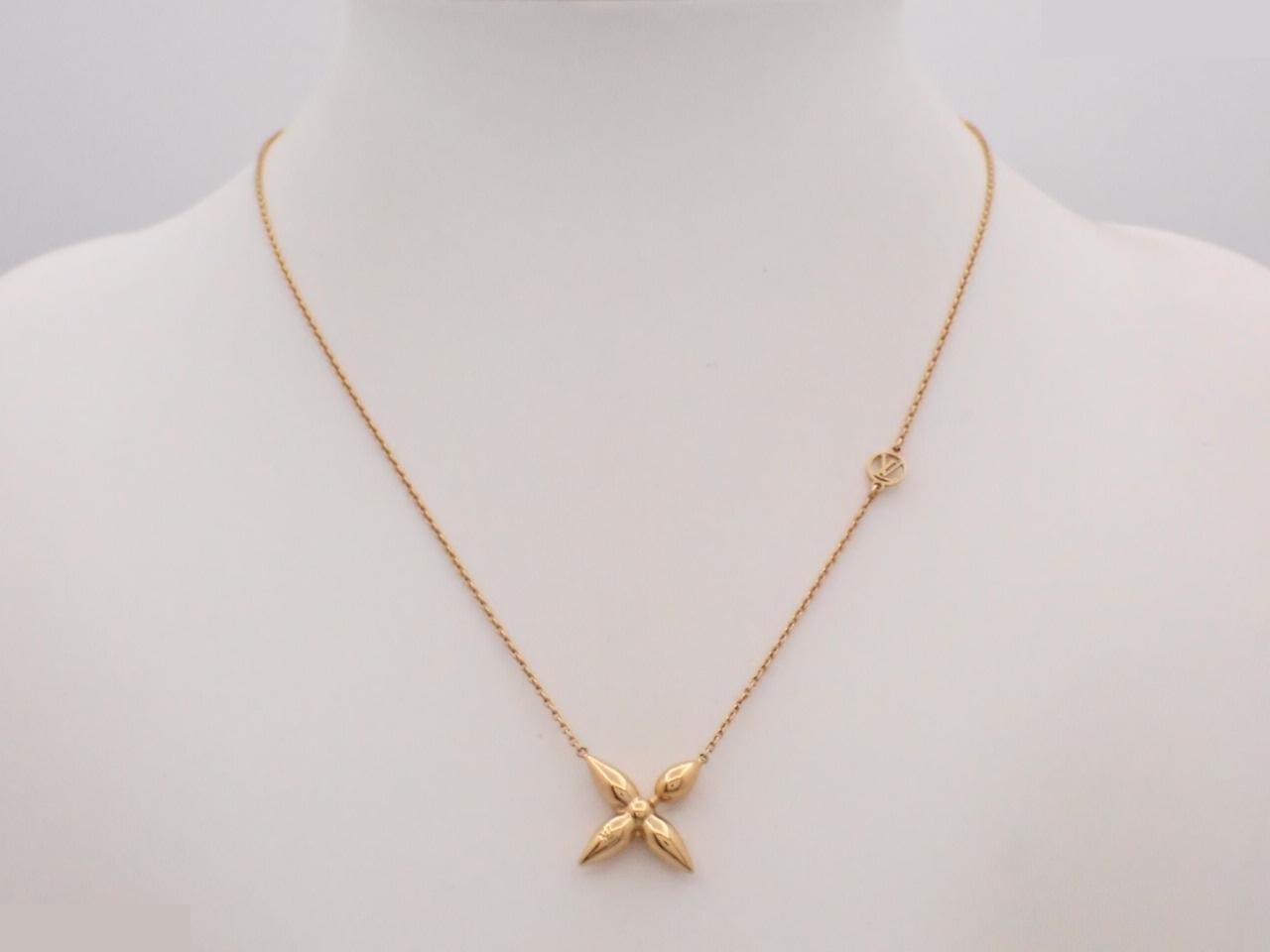 LV Necklace, Collier Louisette Necklace, M00365 LE0251 — view 3