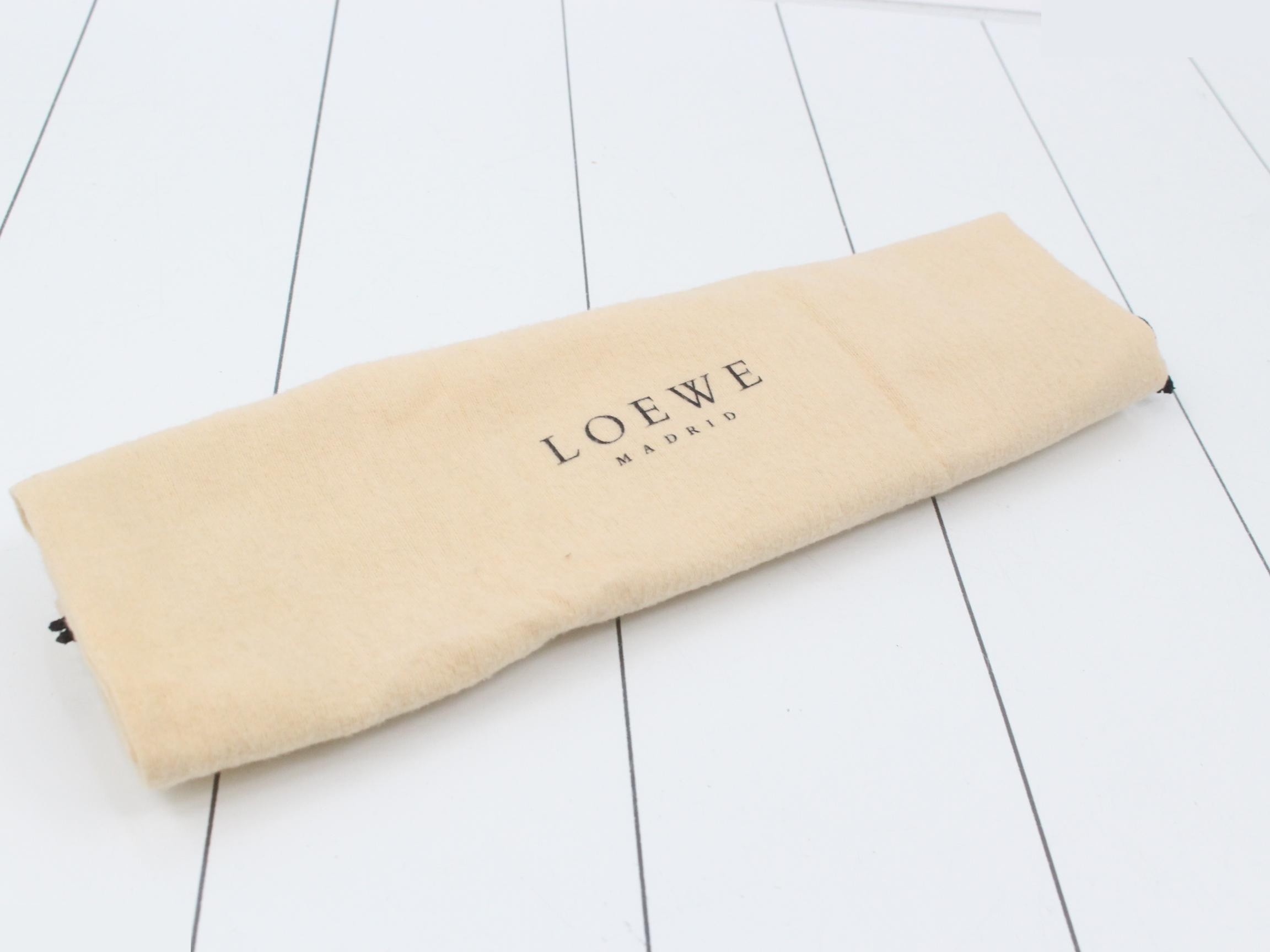 Anagram charm suede and leather combination handbag with dust bag. — view 7