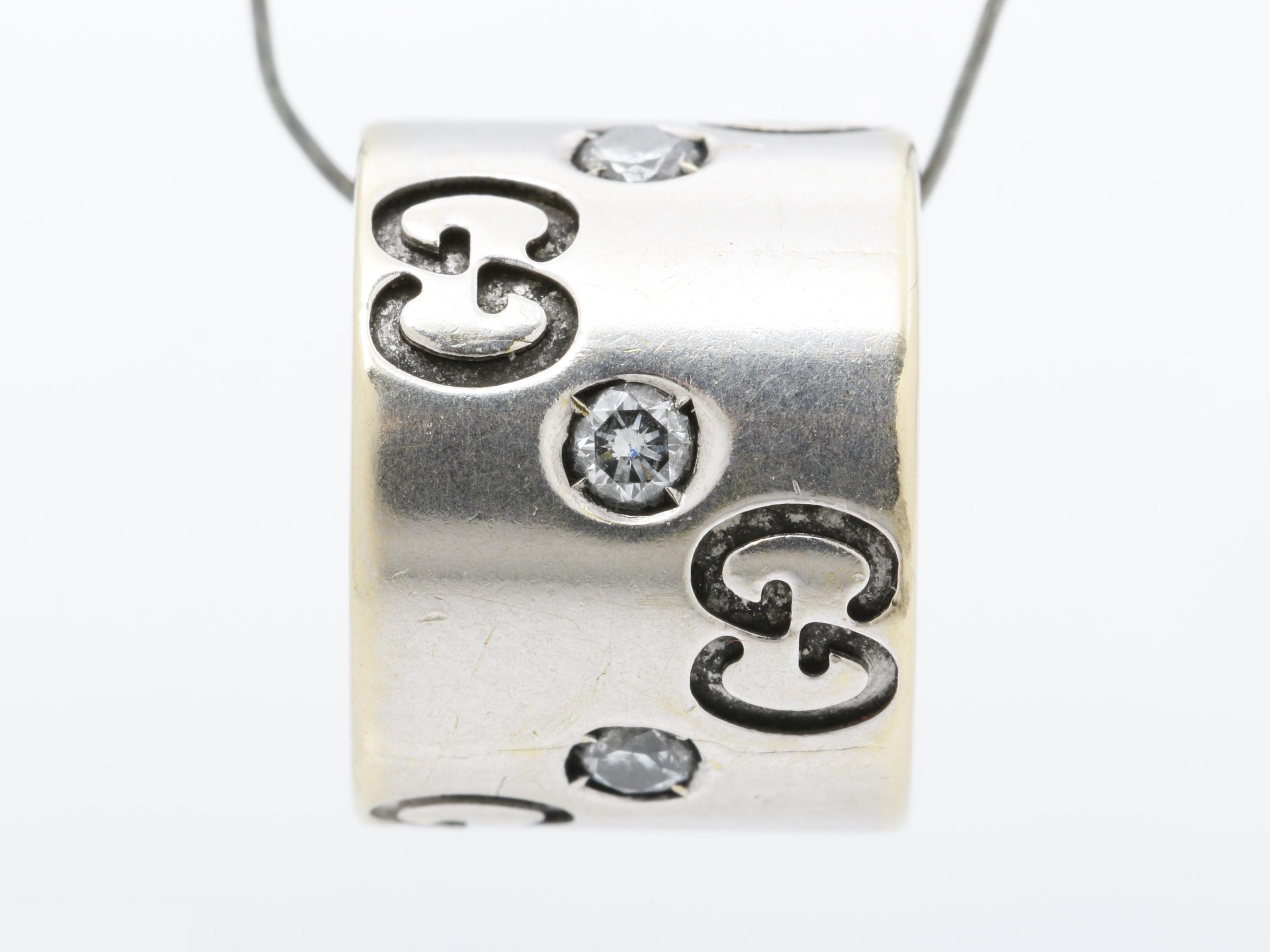 Other items in the line: Precious metal charms and pendants, 750WG with diamond (5.3g) — view 2