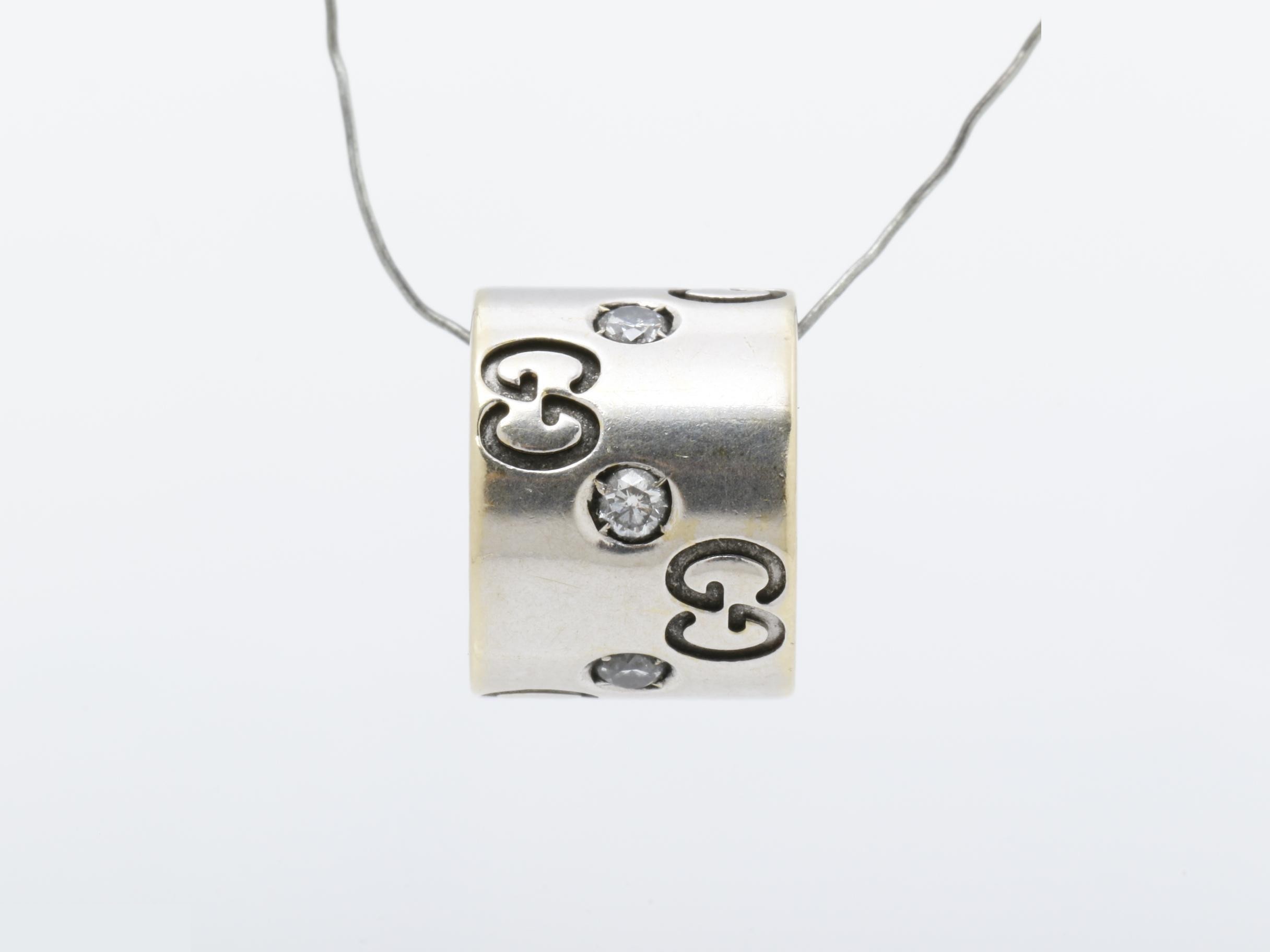 Other items in the line: Precious metal charms and pendants, 750WG with diamond (5.3g) — view 4