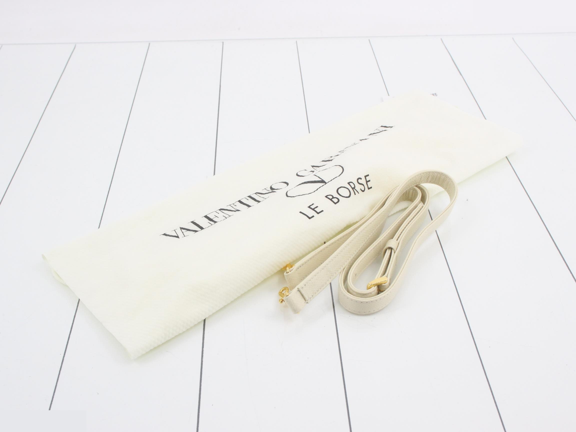 Other lines: 2-way bag with long strap, leather, ivory — view 7