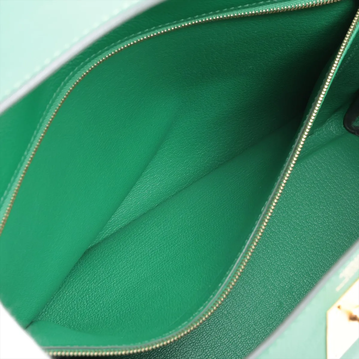 [Individually packaged] Hermes Kelly 32 Retourne Evercolor Bamboo Gold Hardware D:2019 — view 9