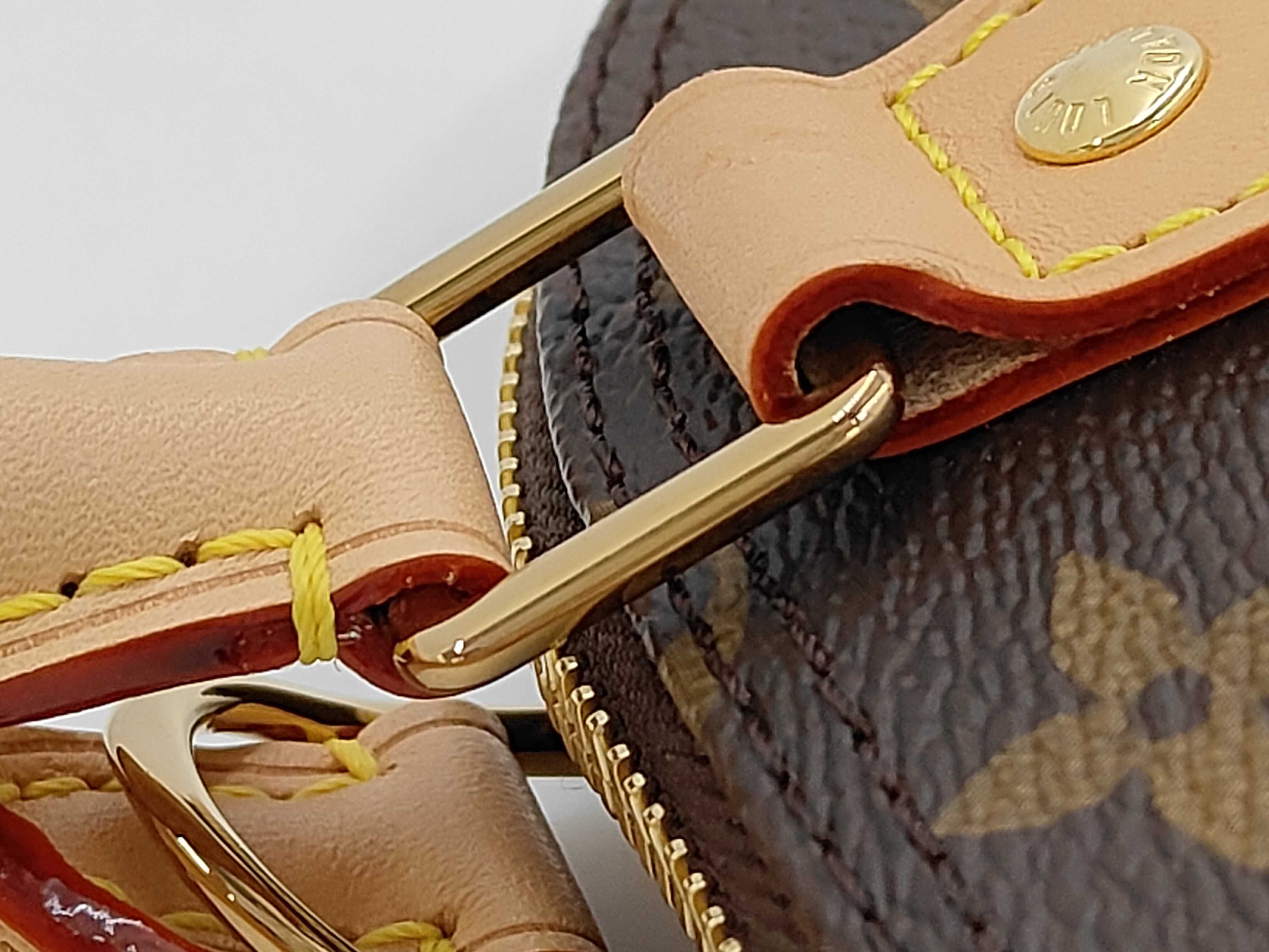 Monogram World Tour Alma BB IC Chip Handbag — view 6
