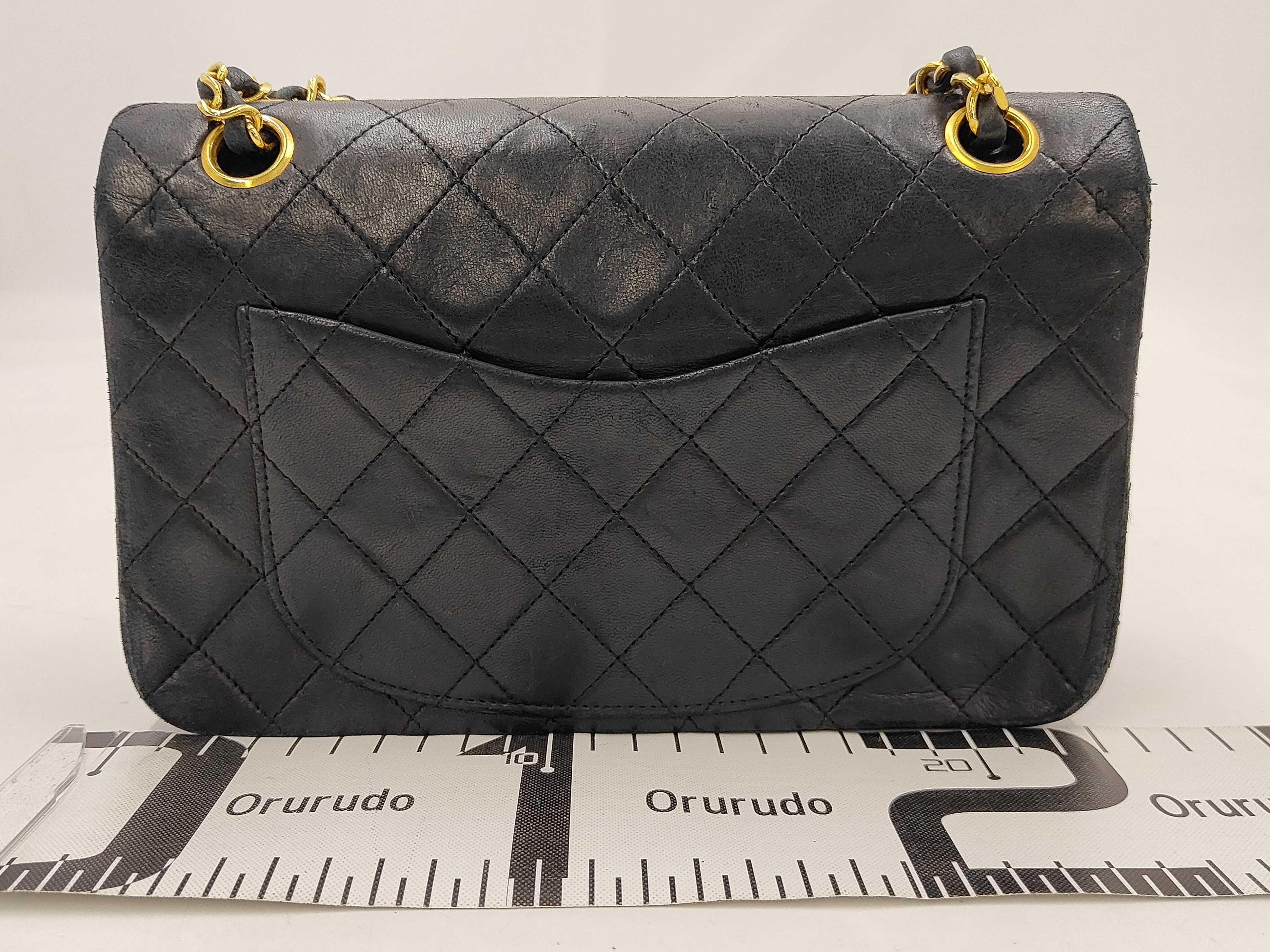 Lambskin Double Flap 23 Matelassé Chain Shoulder Bag — view 2
