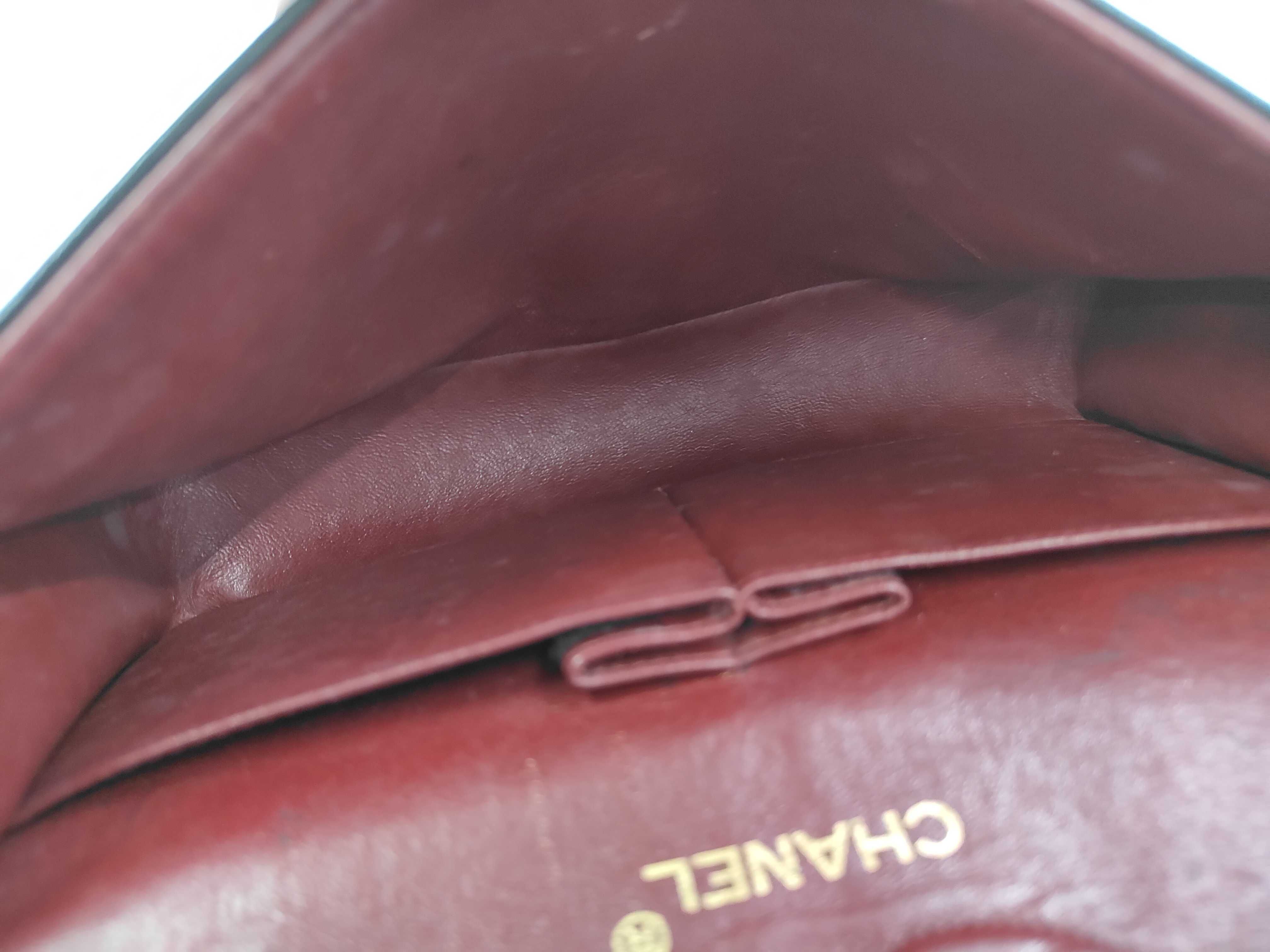 Lambskin Double Flap 23 Matelassé Chain Shoulder Bag — view 12