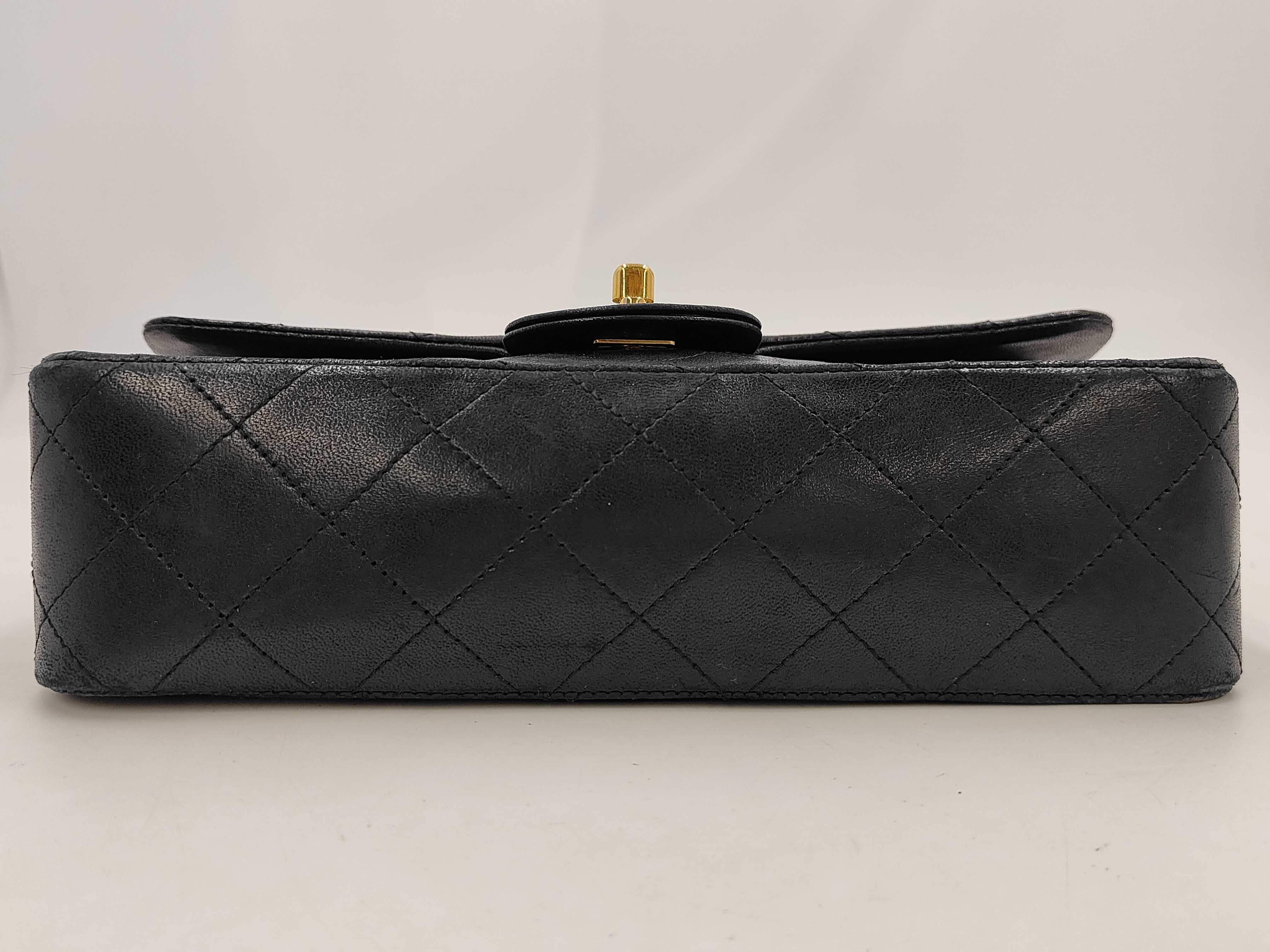 Lambskin Double Flap 23 Matelassé Chain Shoulder Bag — view 3