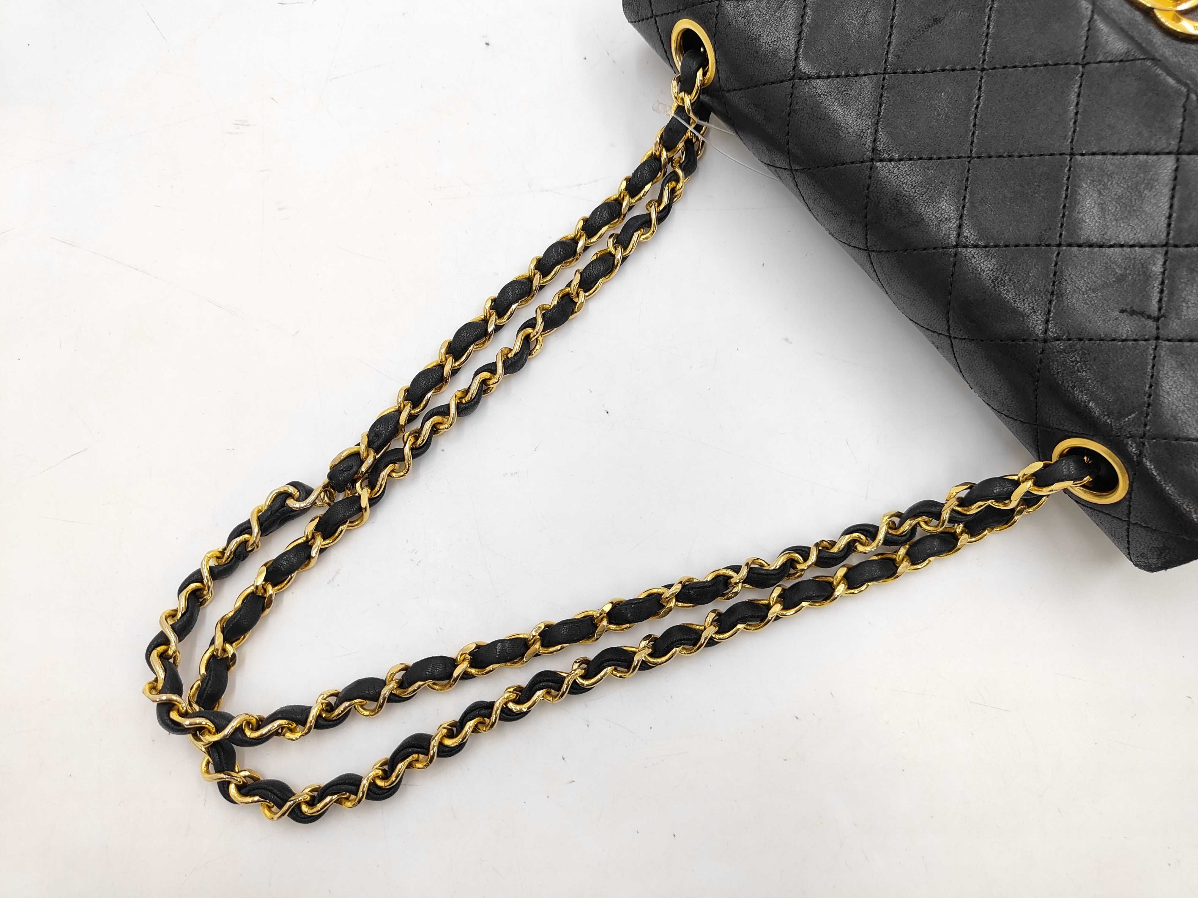 Lambskin Double Flap 23 Matelassé Chain Shoulder Bag — view 5