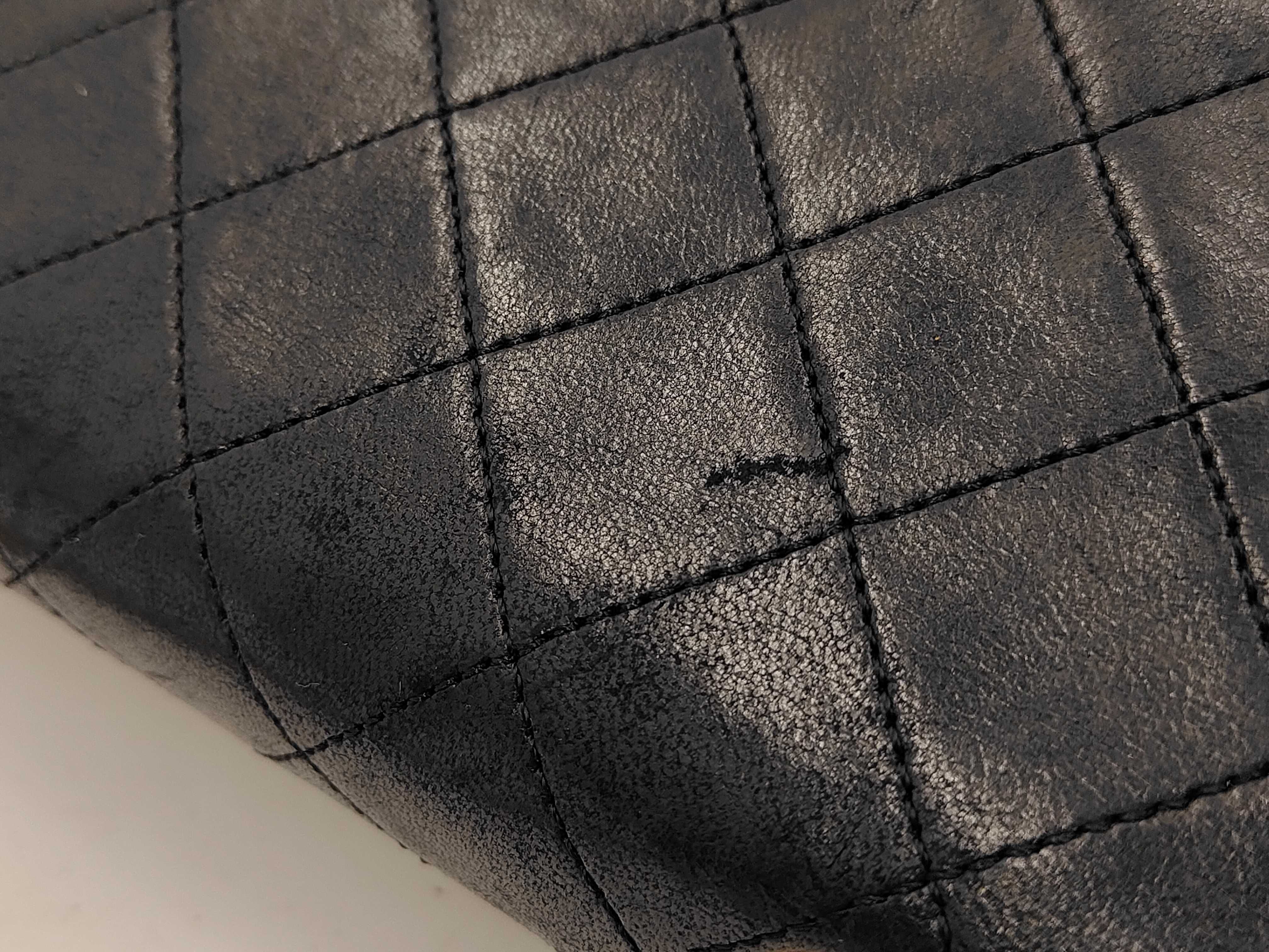 Lambskin Double Flap 23 Matelassé Chain Shoulder Bag — view 7