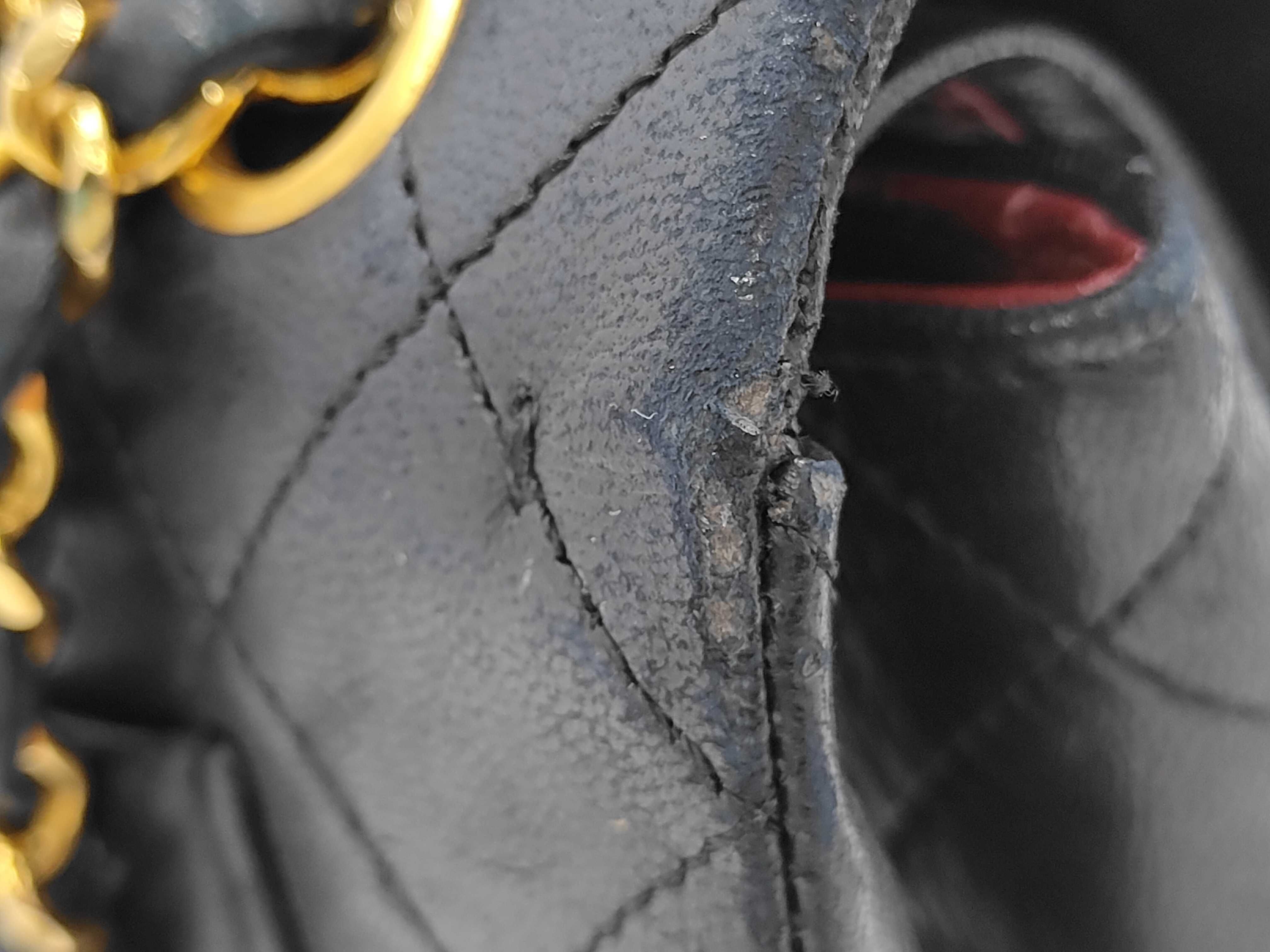 Lambskin Double Flap 23 Matelassé Chain Shoulder Bag — view 8