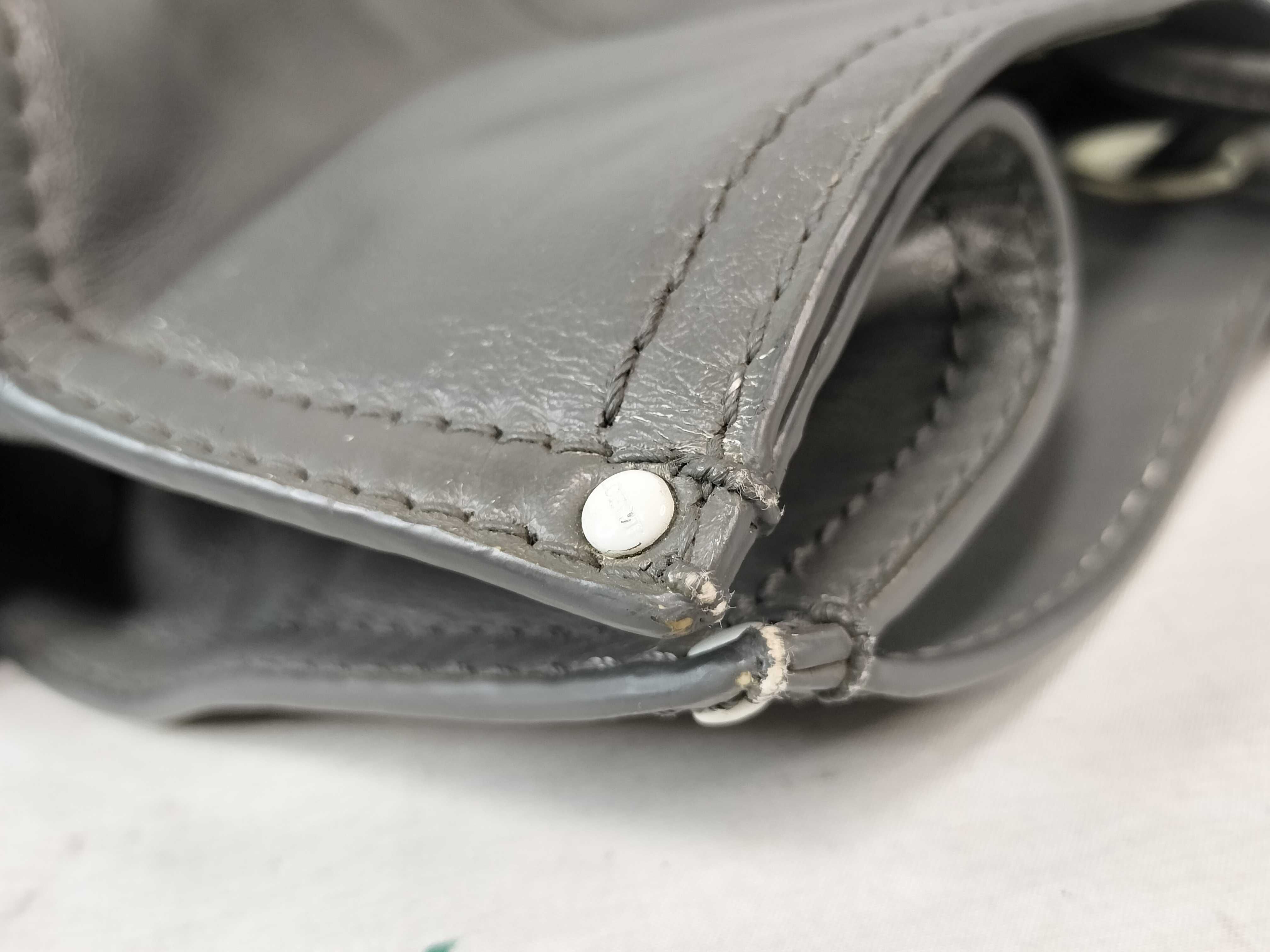 logo leather tote bag — view 15