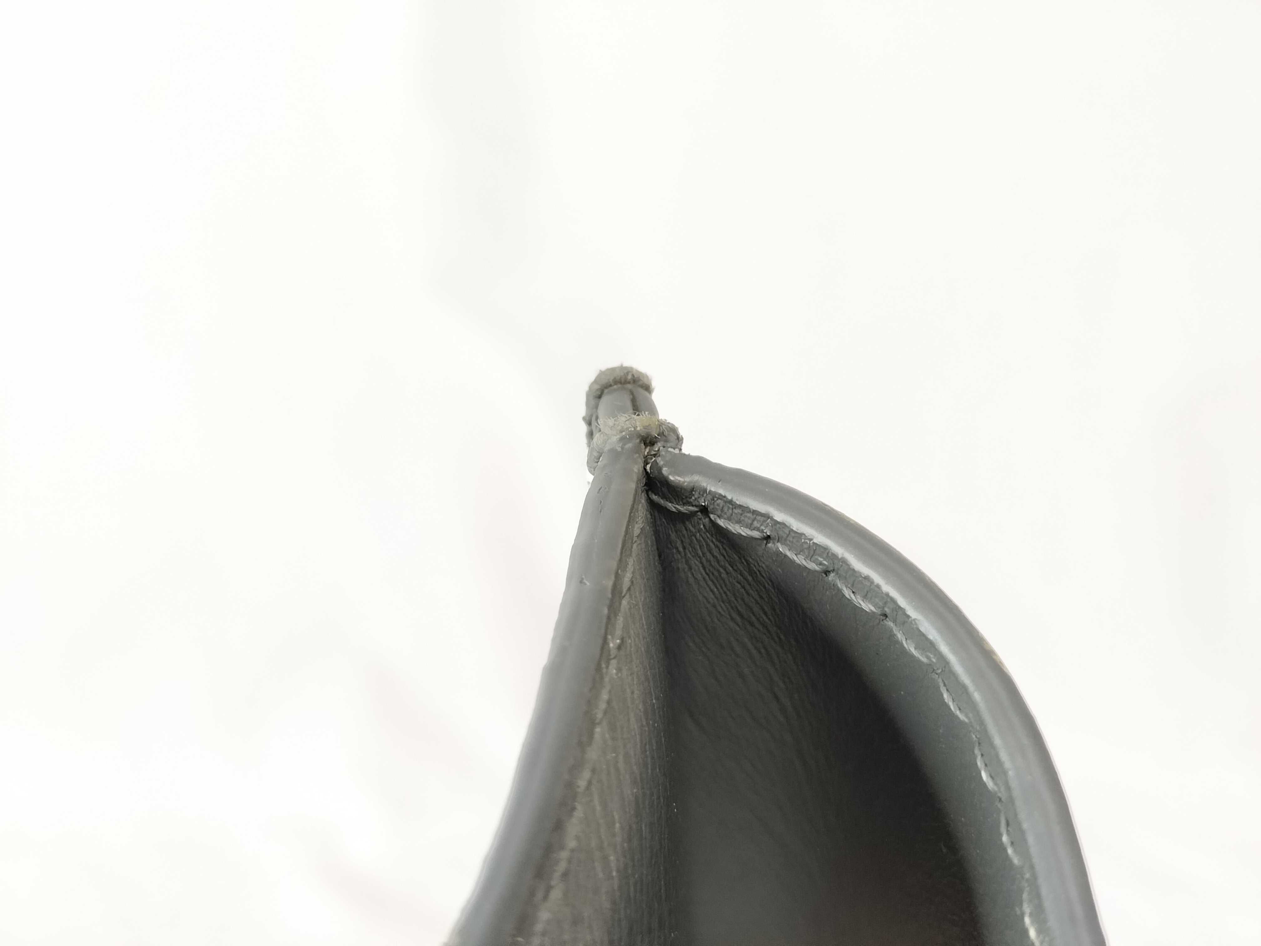 logo leather tote bag — view 9