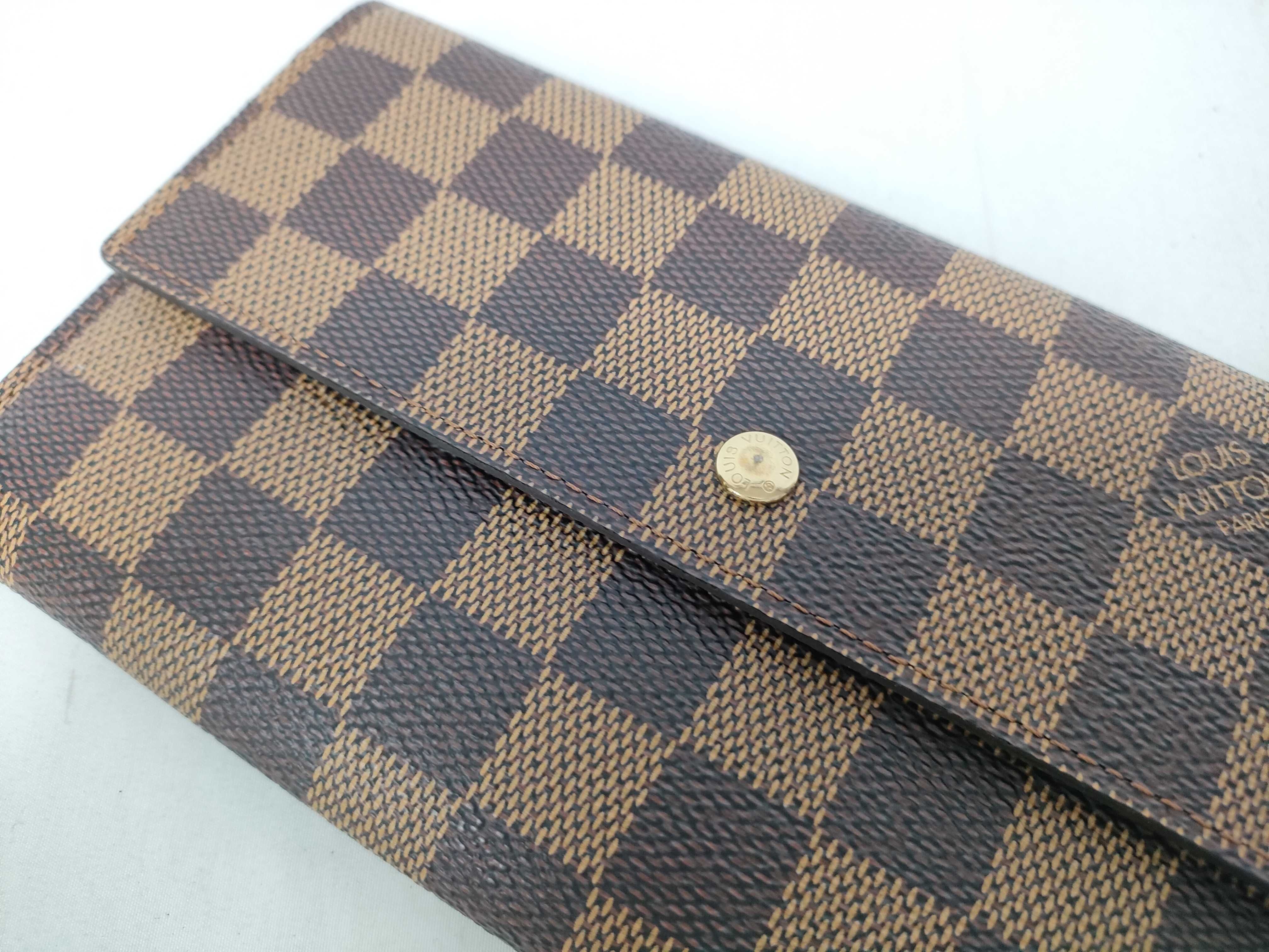 Damier Long Wallet Portefeuille Tresor International N61217 — view 4