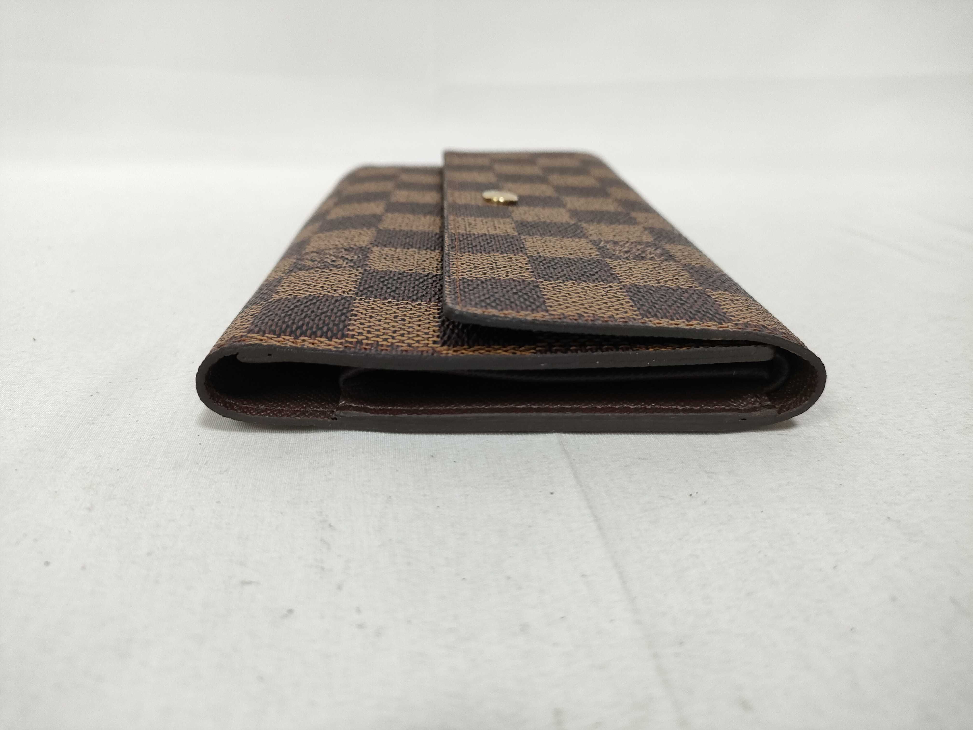 Damier Long Wallet Portefeuille Tresor International N61217 — view 5