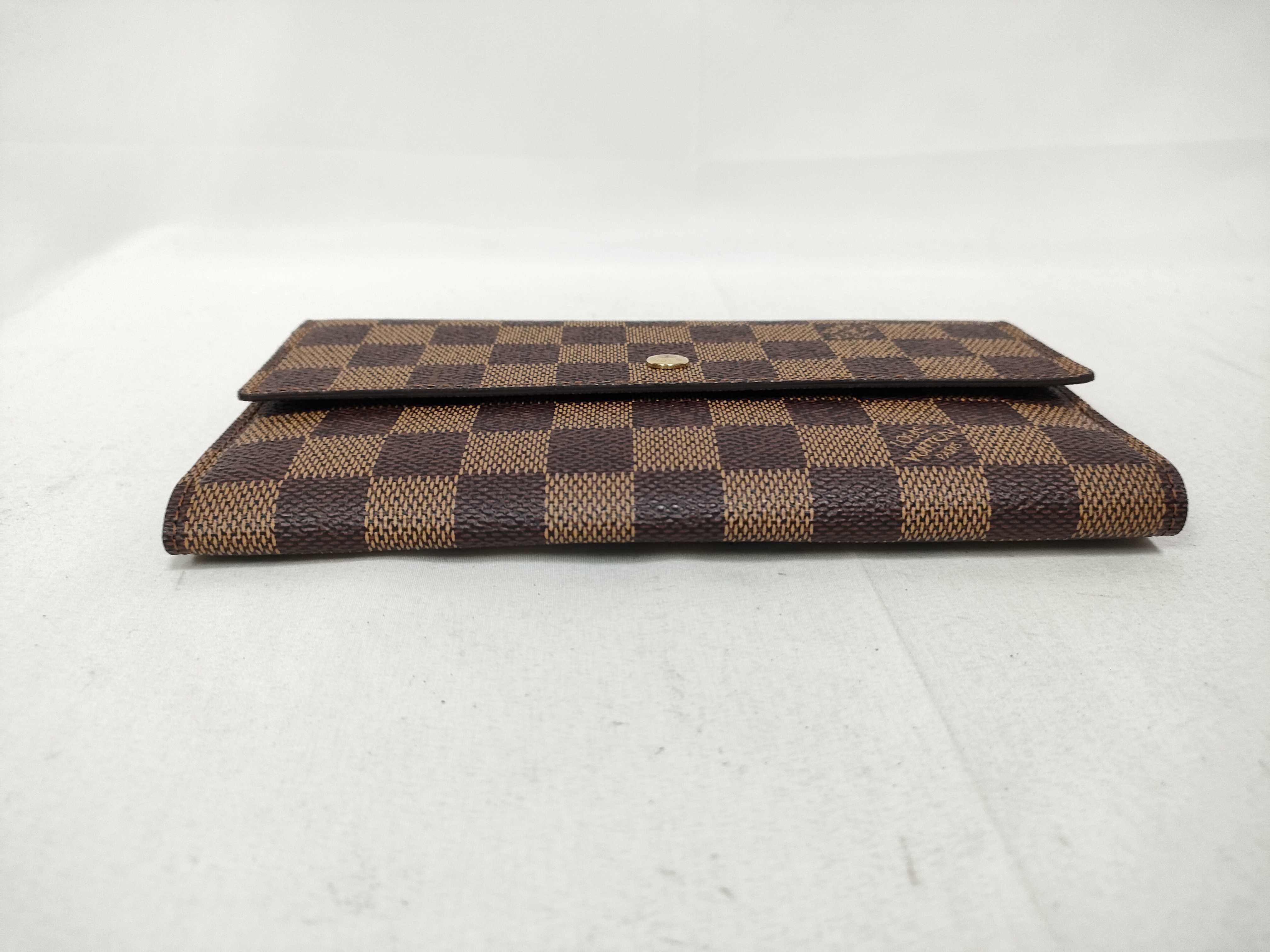 Damier Long Wallet Portefeuille Tresor International N61217 — view 6