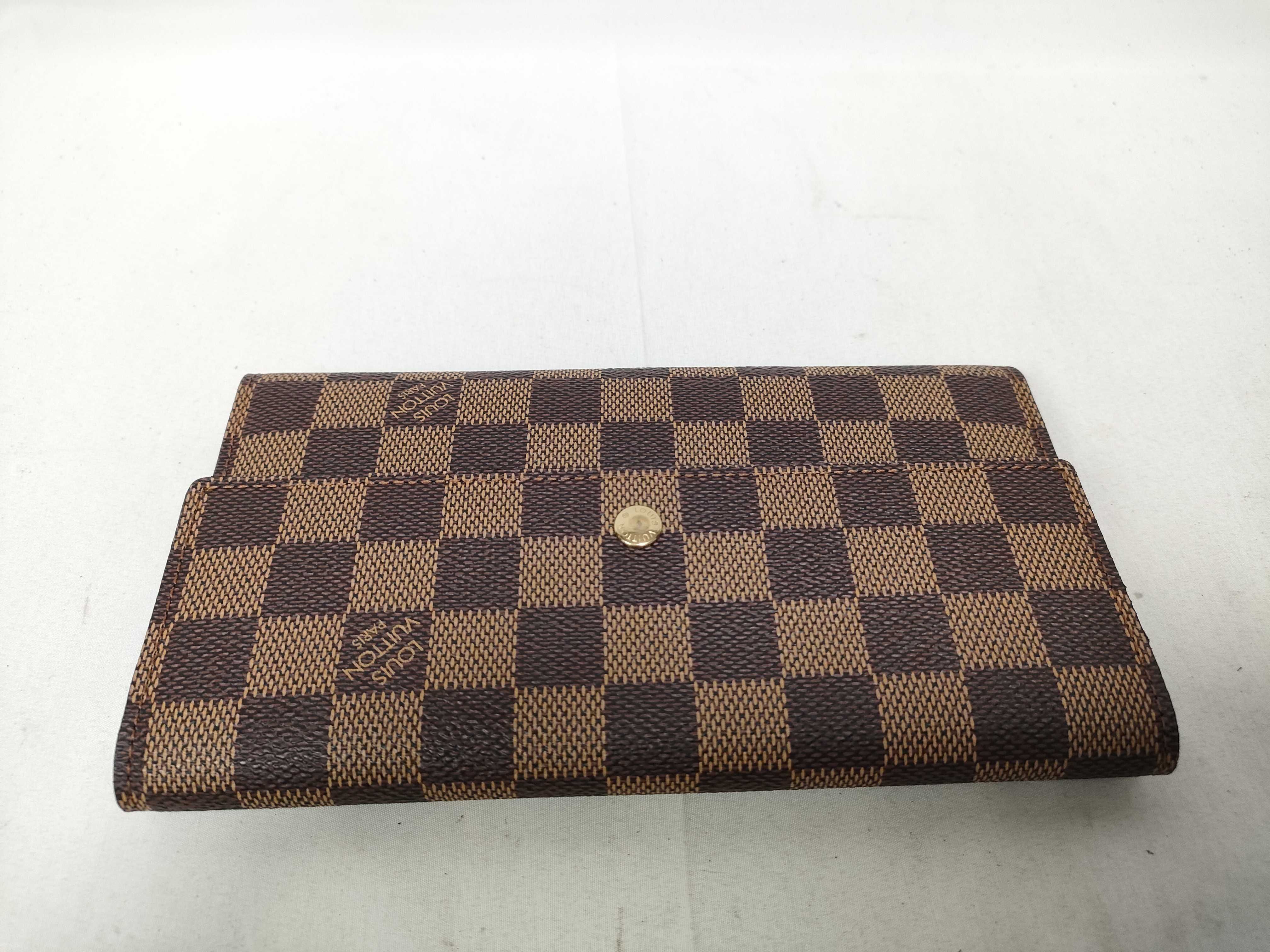 Damier Long Wallet Portefeuille Tresor International N61217 — view 8
