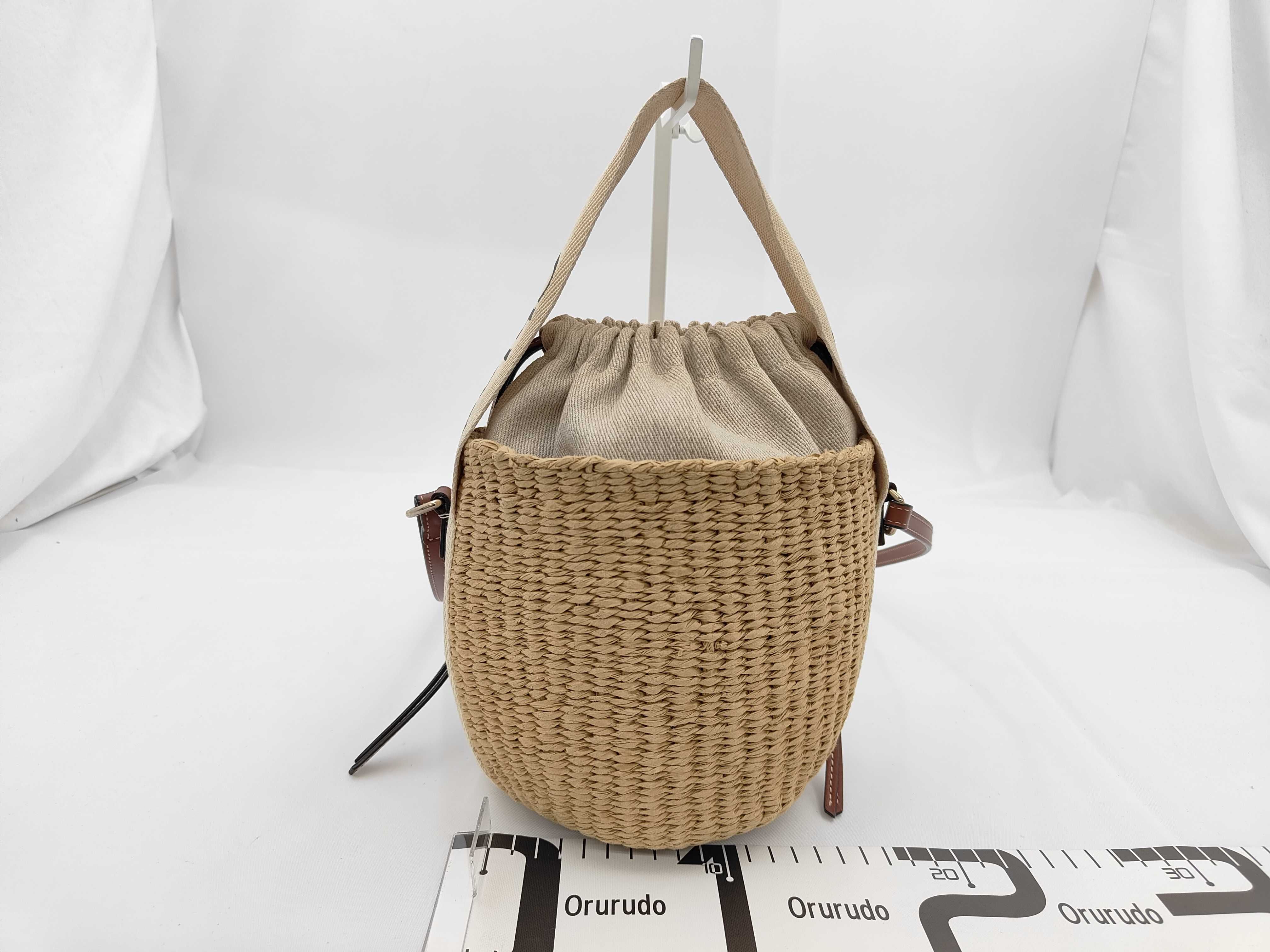 Woody Straw Bag Shoulder Bag — view 2