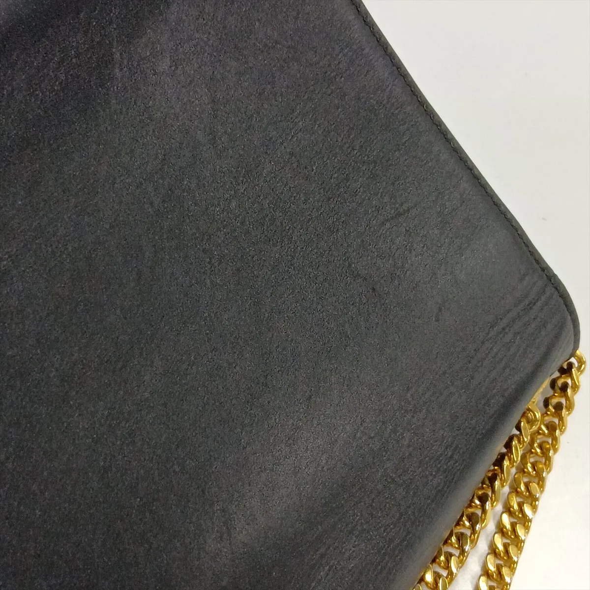 Classic Kate Leather Chain Shoulder Bag, Black 354119 — view 12