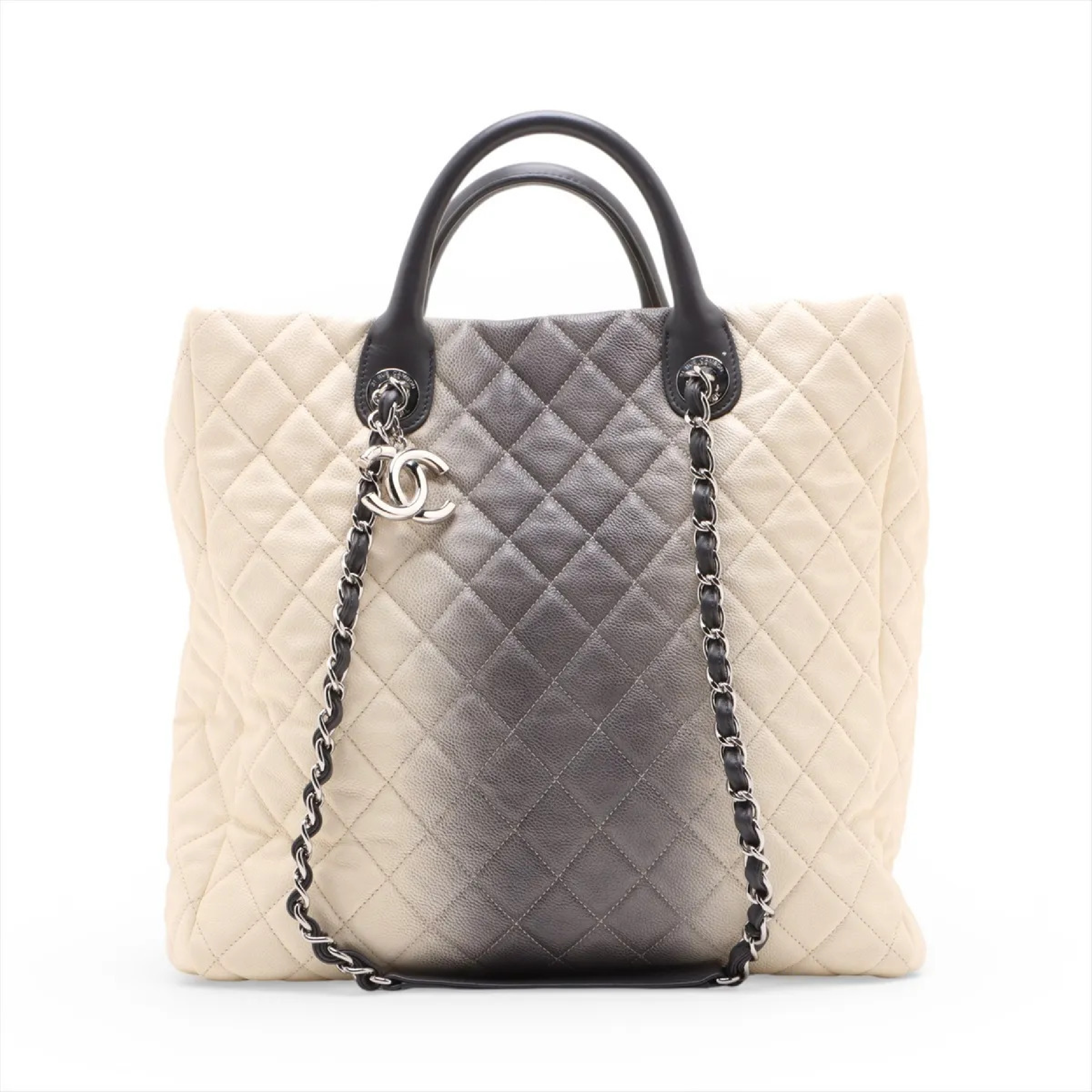 Matelassé Caviar Skin 2-Way Tote Bag 17779208 (Serial Number 17)