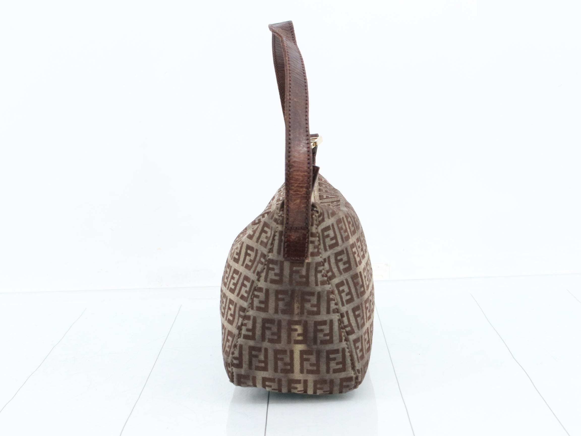 One-shoulder bag, canvas, brown, zucchino, shoulder bag — view 3
