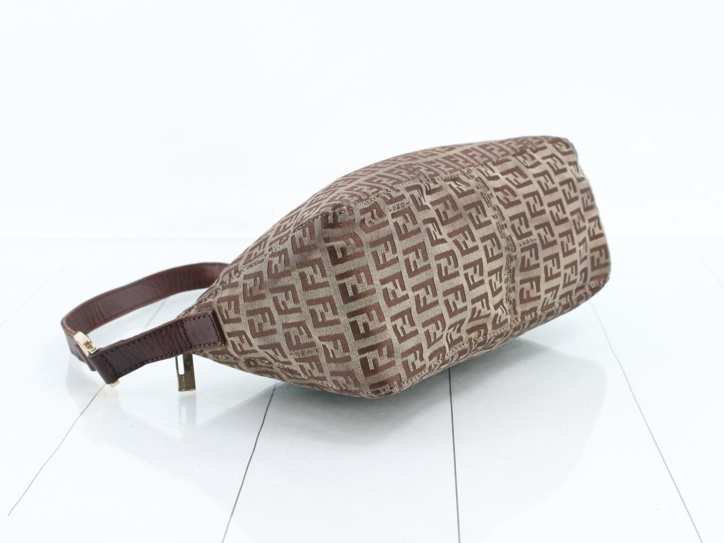 One-shoulder bag, canvas, brown, zucchino, shoulder bag — view 5