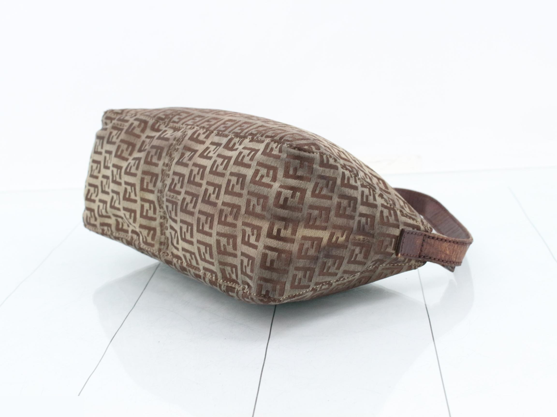 One-shoulder bag, canvas, brown, zucchino, shoulder bag — view 6