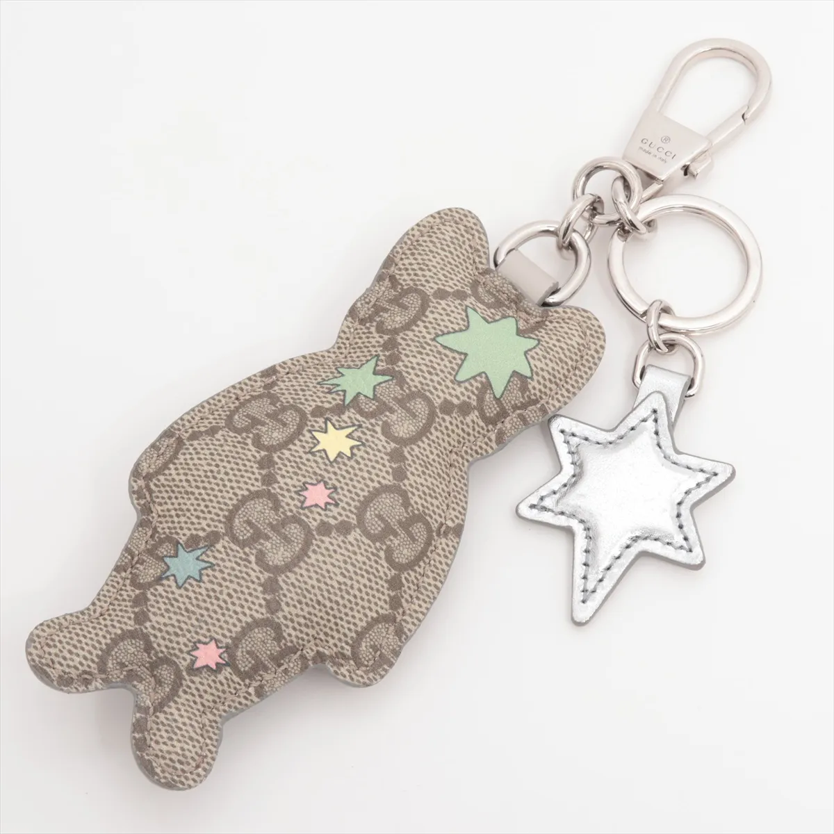x Yuko Higuchi Boris Charm, PVC x Leather, Silver, — view 2