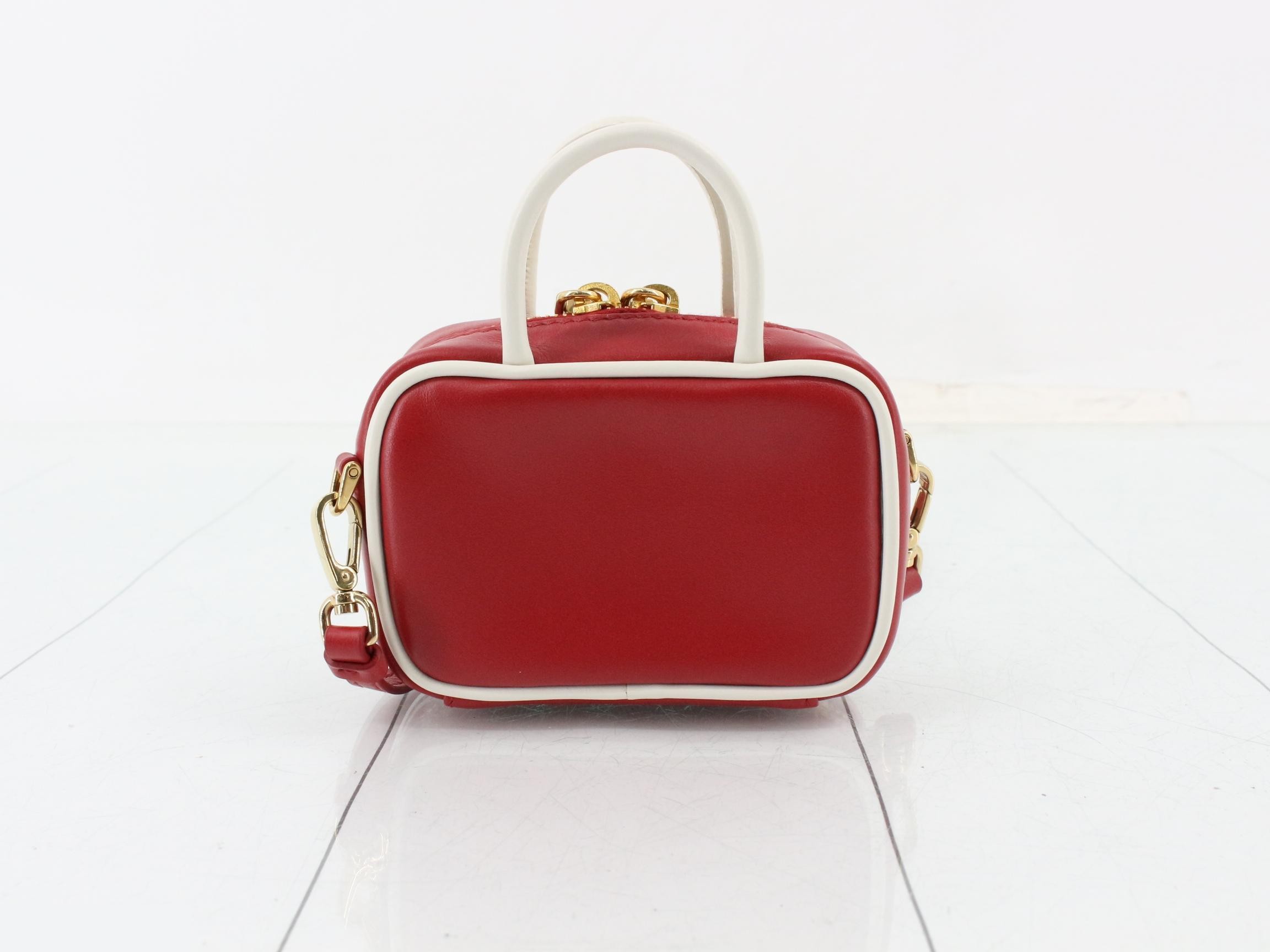 Leather Bow Micro Shoulder Bag — view 2