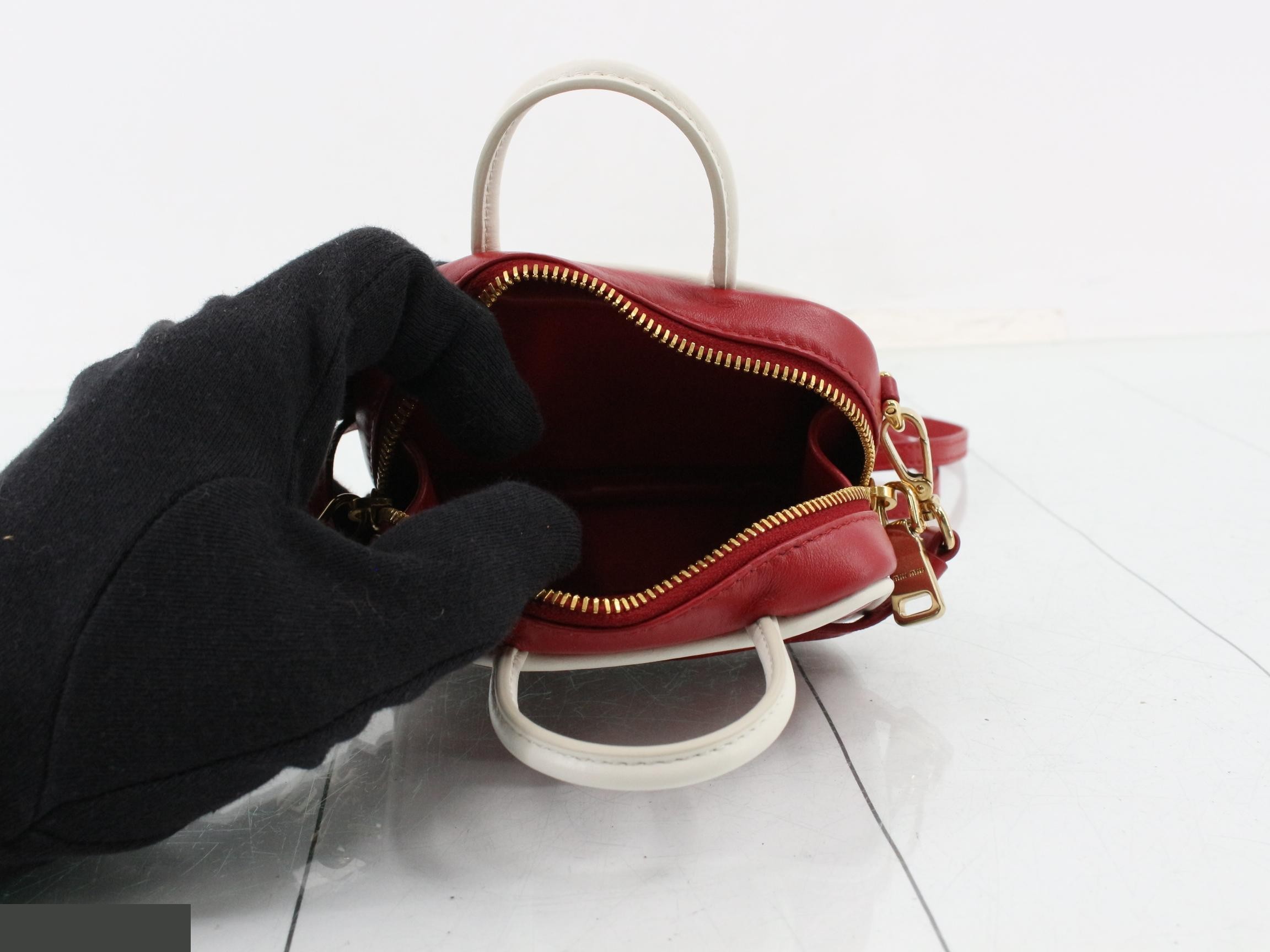 Leather Bow Micro Shoulder Bag — view 4