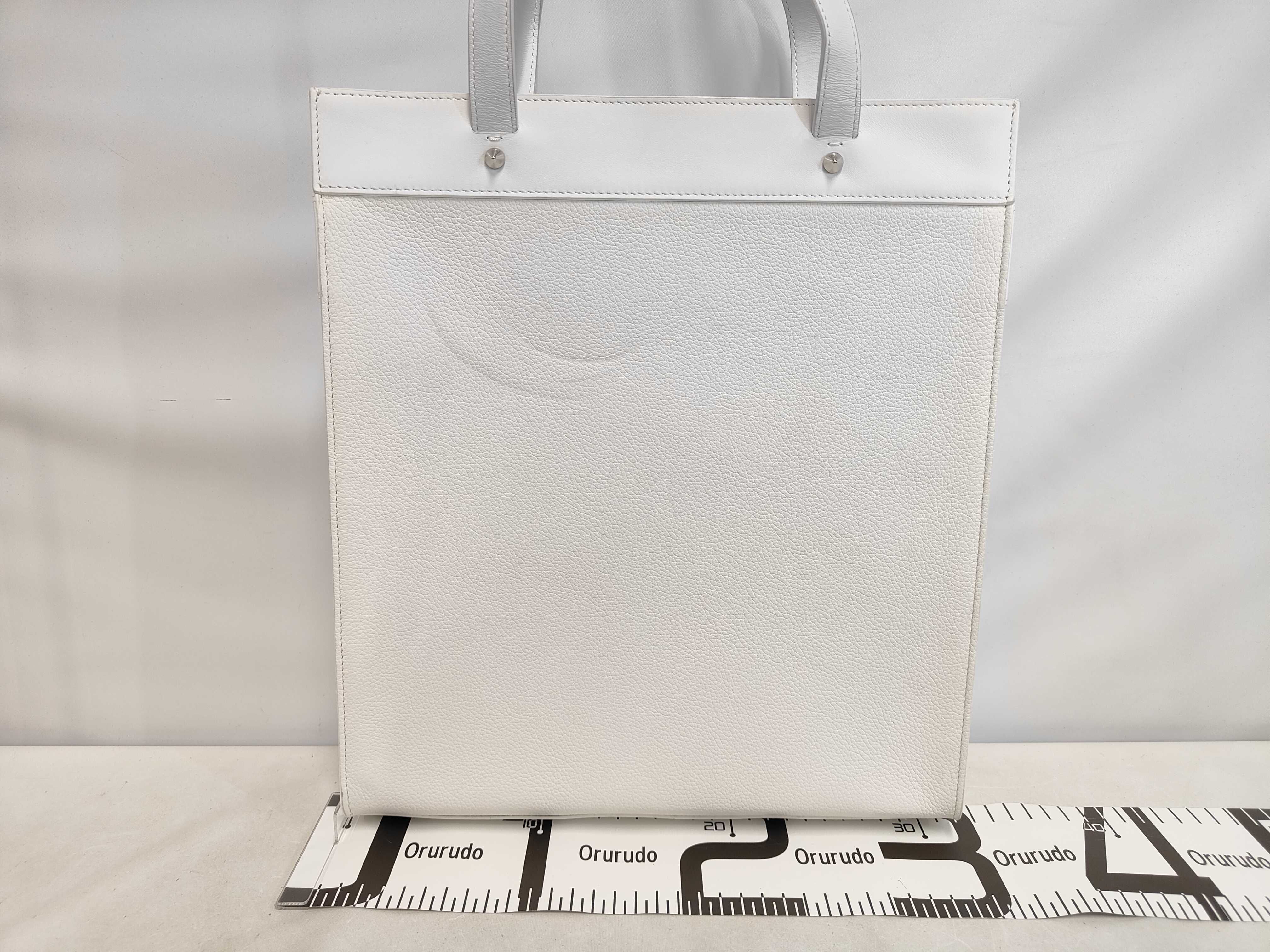 Lewis Tote Leather White 1225141 2-Way Tote Bag — view 2